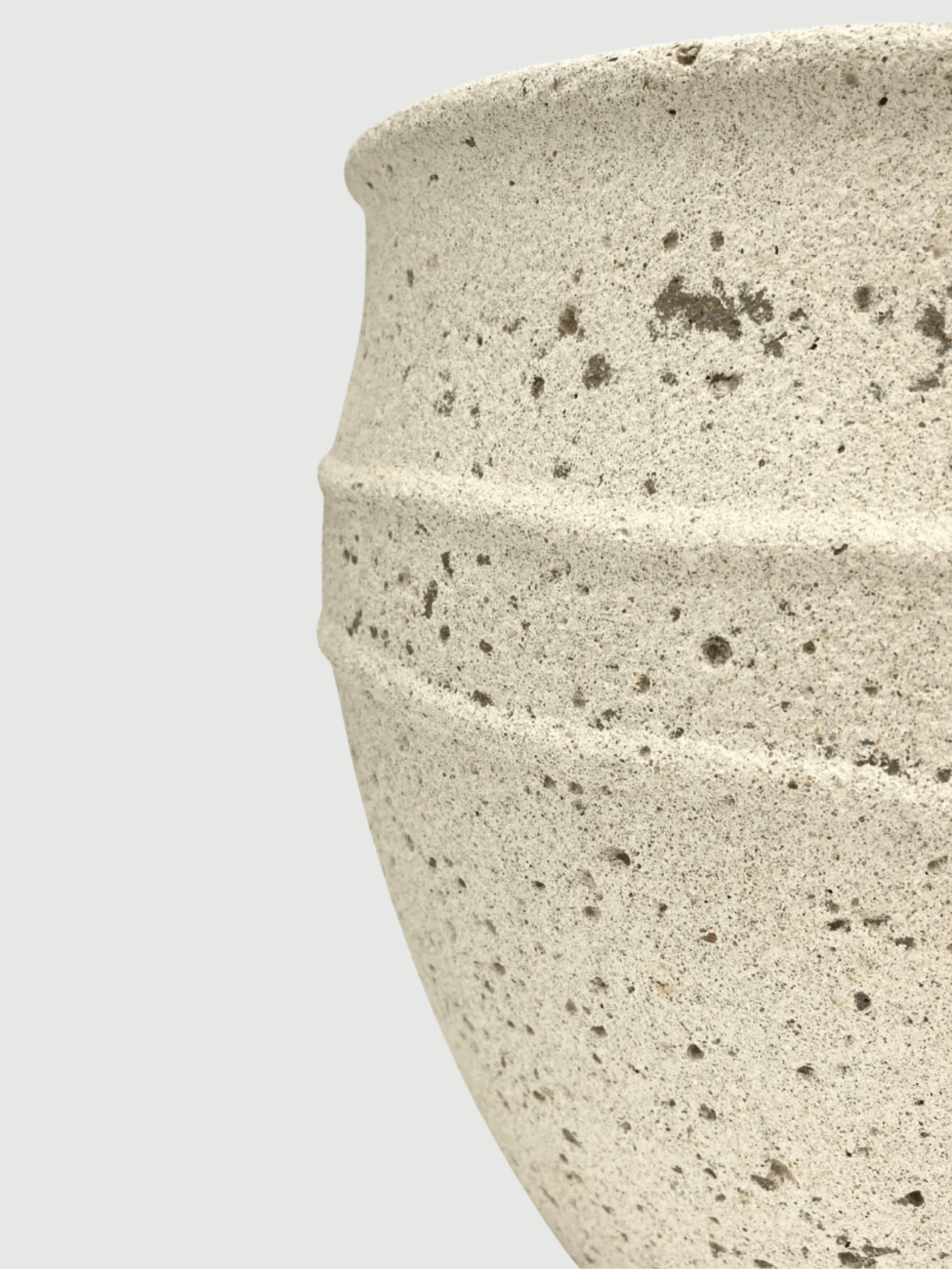 Athena Mediterranean Planter - Chalk White - Large Pots - 29-41 cm