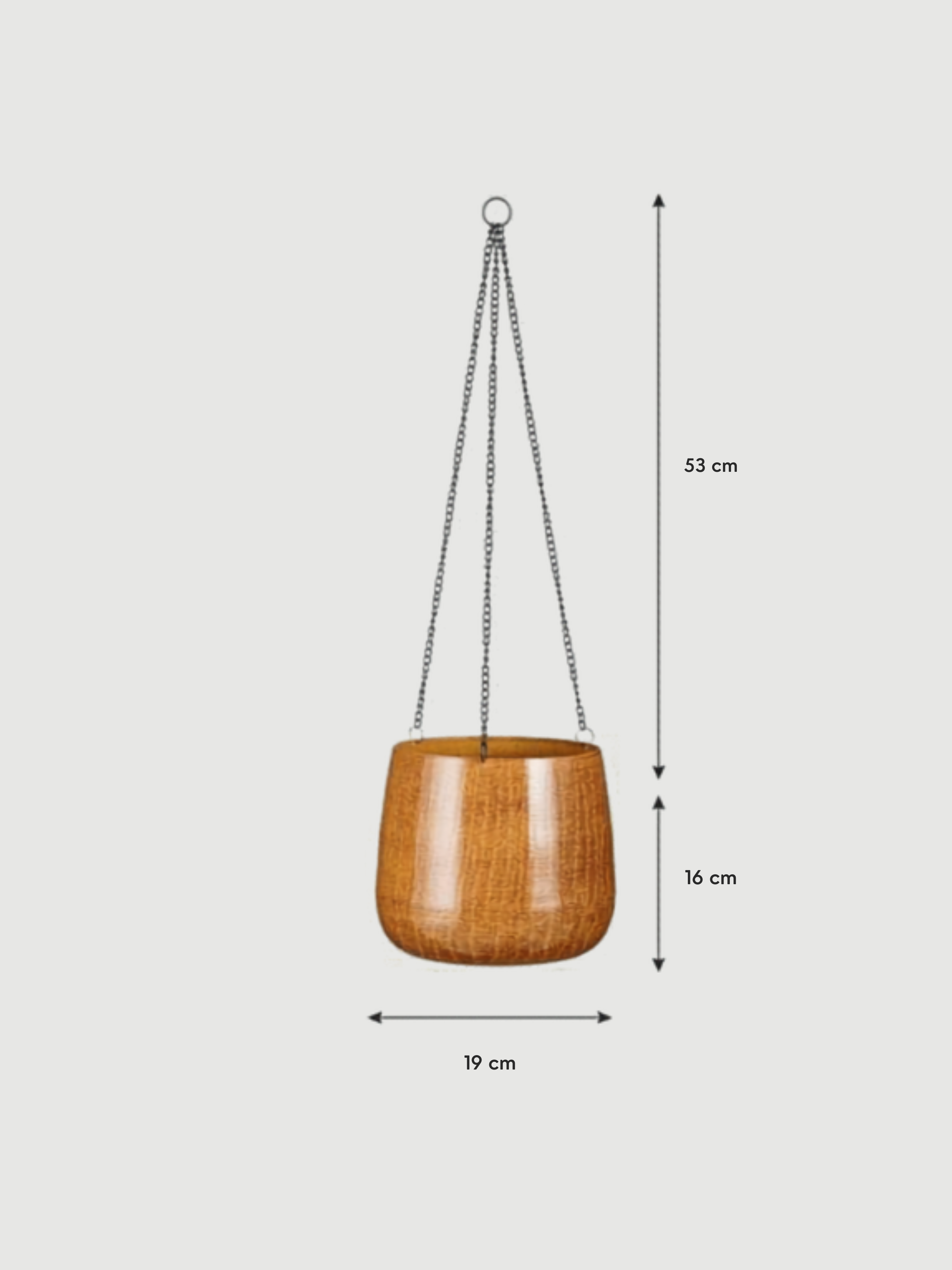 Metal Hanging Pot