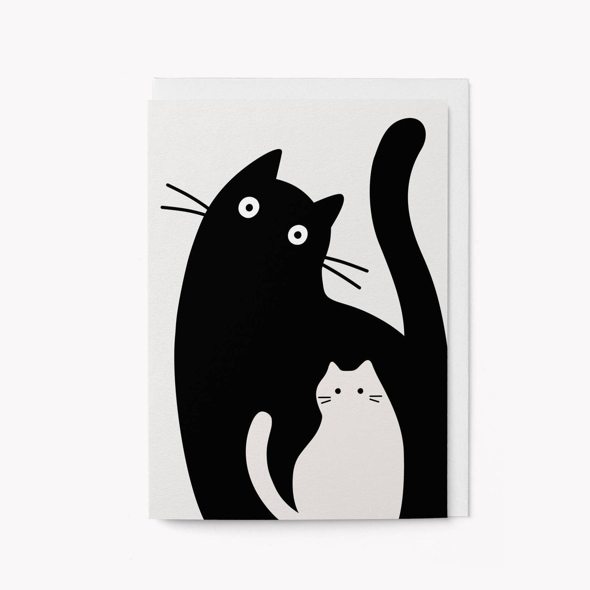 Mother & Kitten - Mother's Day Greeting Card