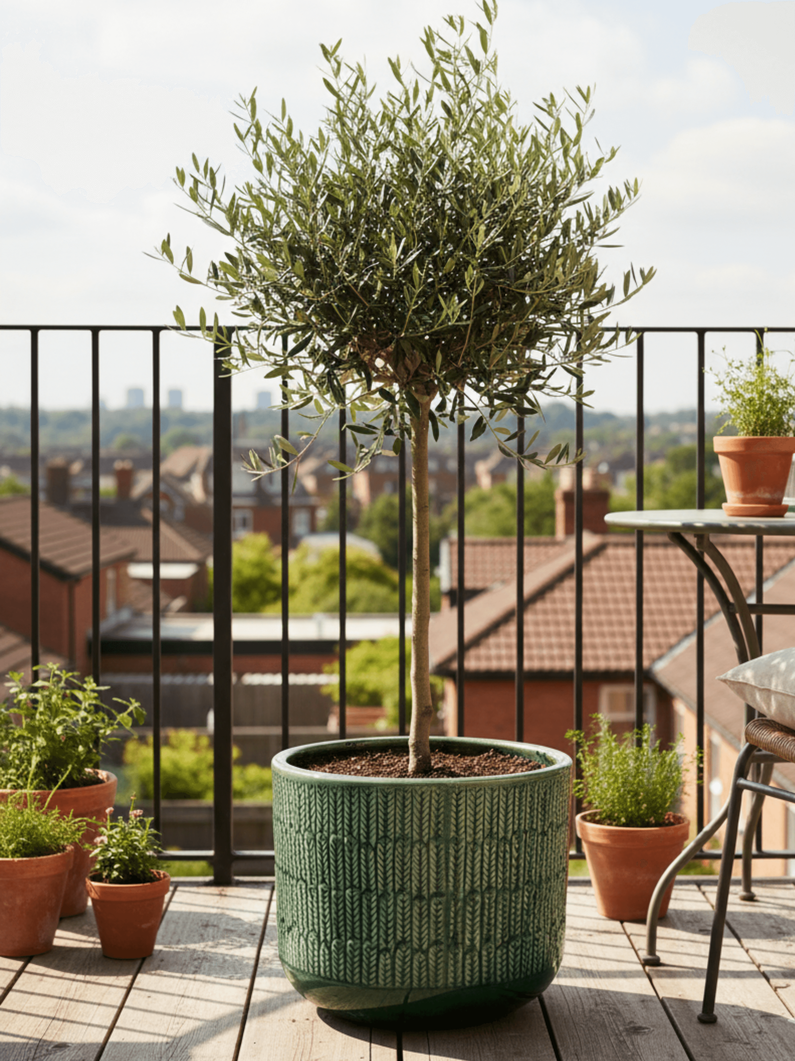 Green_Ceramic_Plant_Pot_Oran_Collection_Indoor__Outdoor