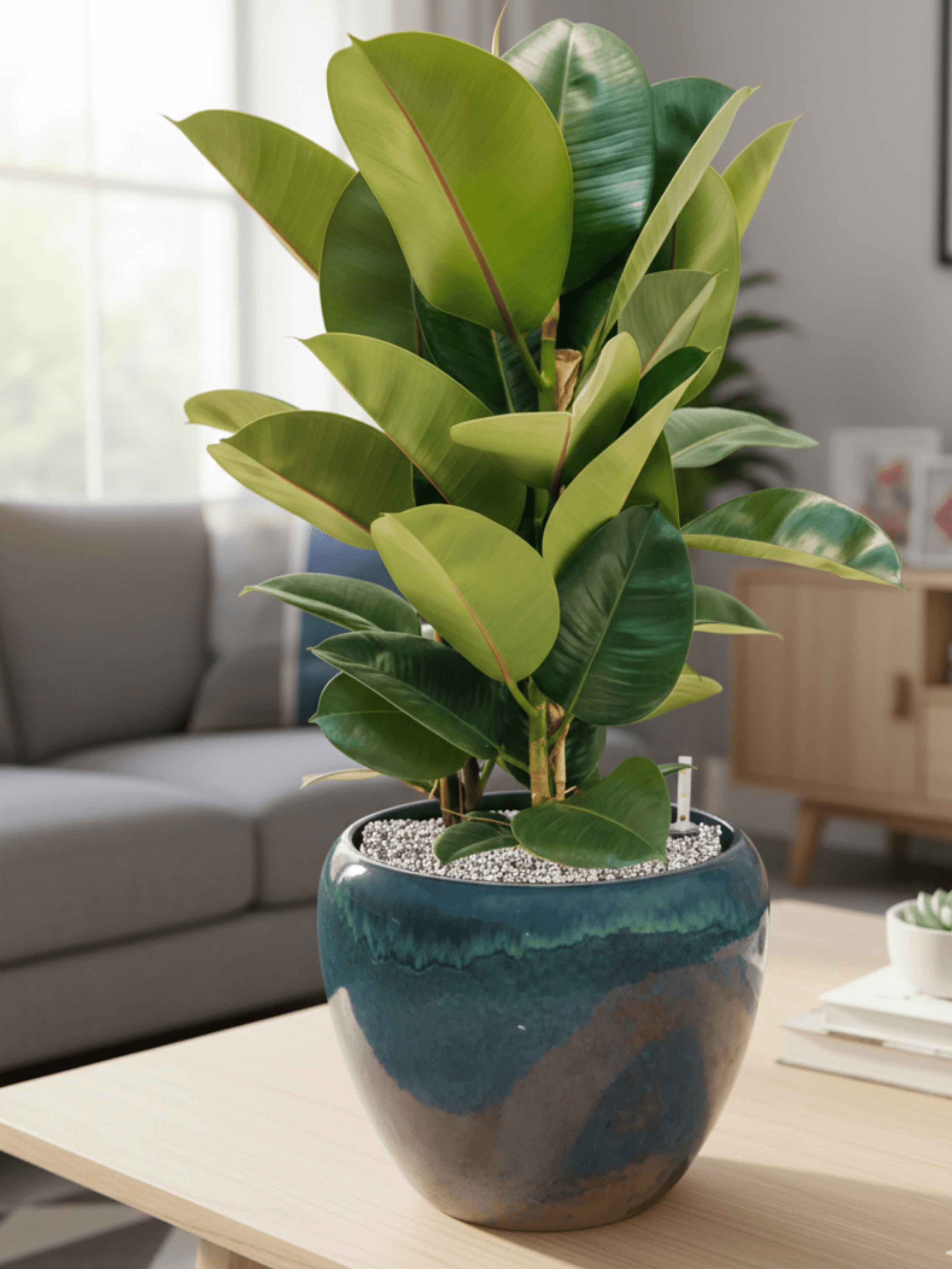 Handmade_Mystic_Ceramic_Indoor_Outdoor_PotsMetalic_Ocean_Turquoise_32cm_-_43cm_Plant_Pot