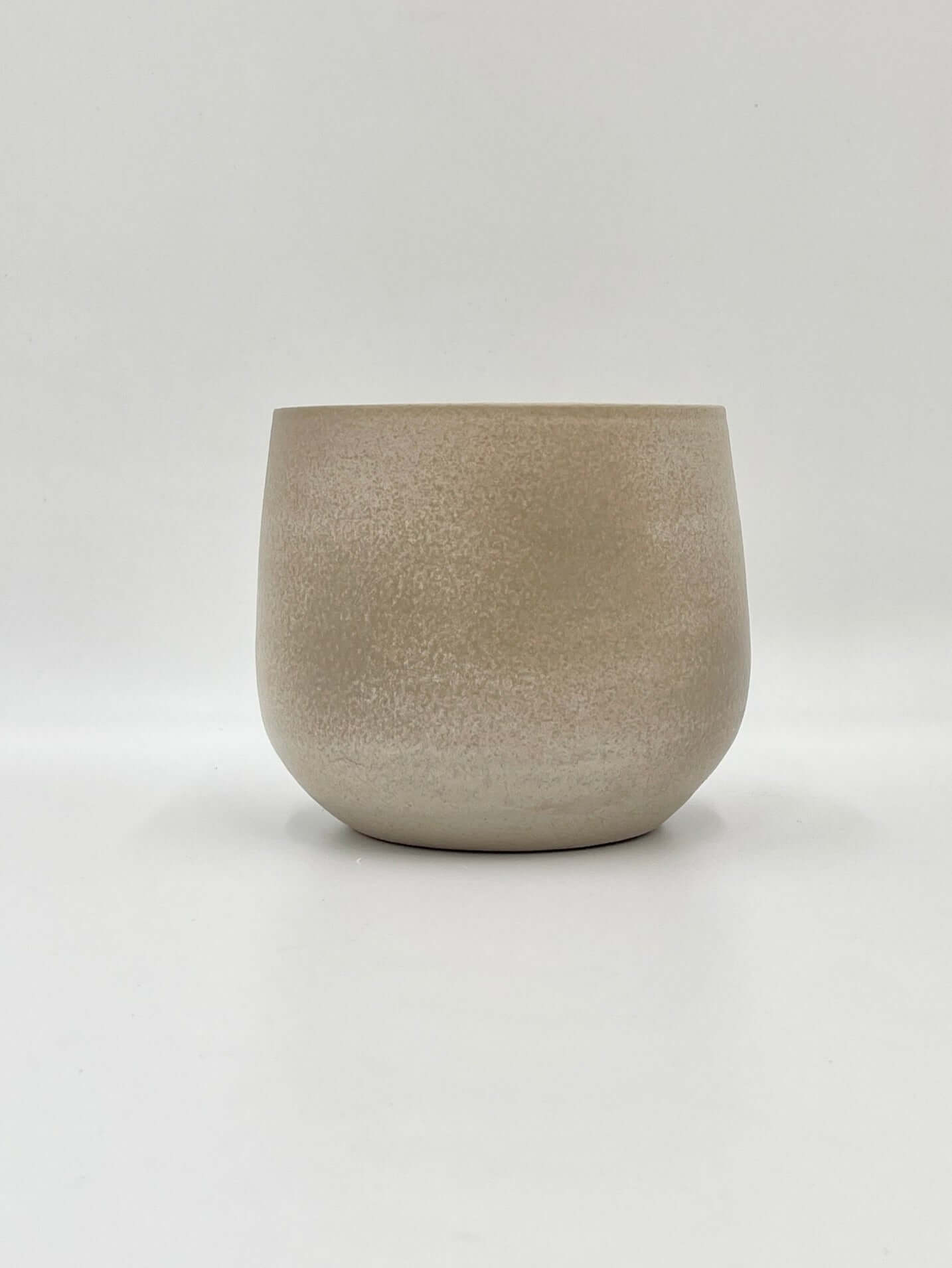 Sevilla Ceramic Indoor Plant Pots, Off White Houseplant Pot