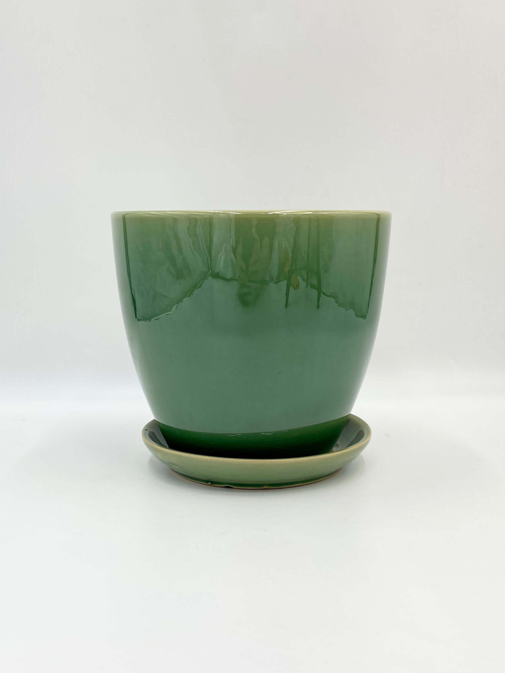 Rico Plant Pots, Sea Green, 14cm- 20cm Indoor & Outdoor