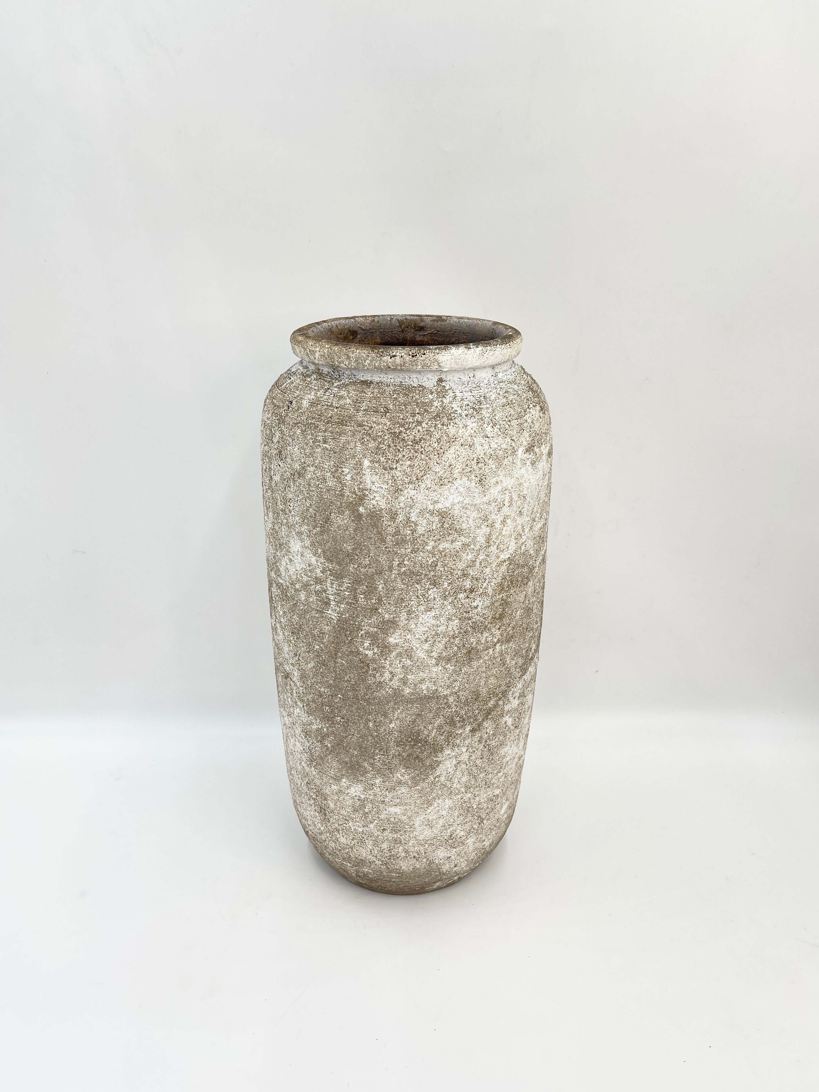 Rustic Style Floor Vase, Batu Sand Jug Vase in Multipe Sizes