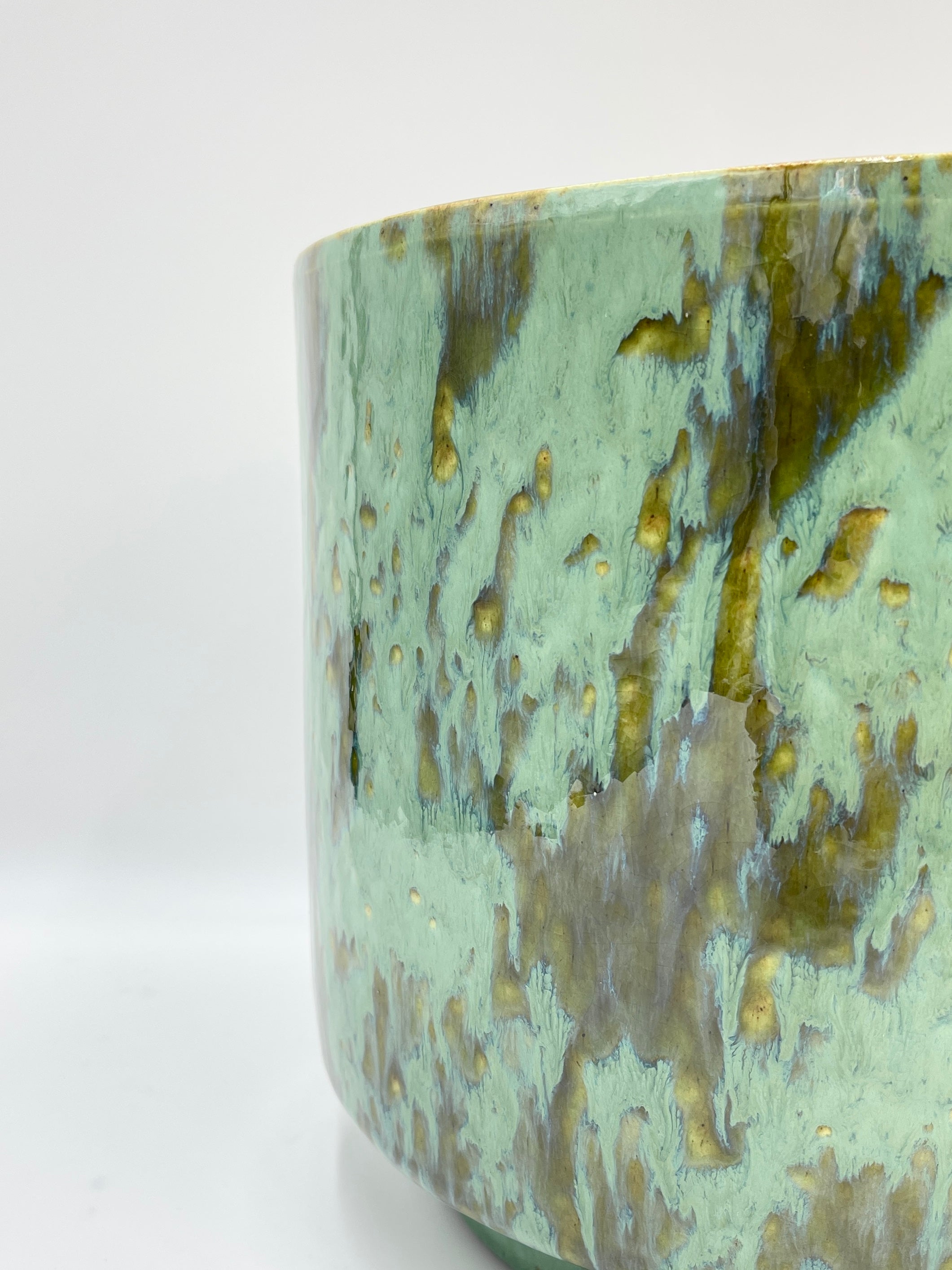 Turquoise Plant Pot Othello - Ceramic - Multiple Sizes