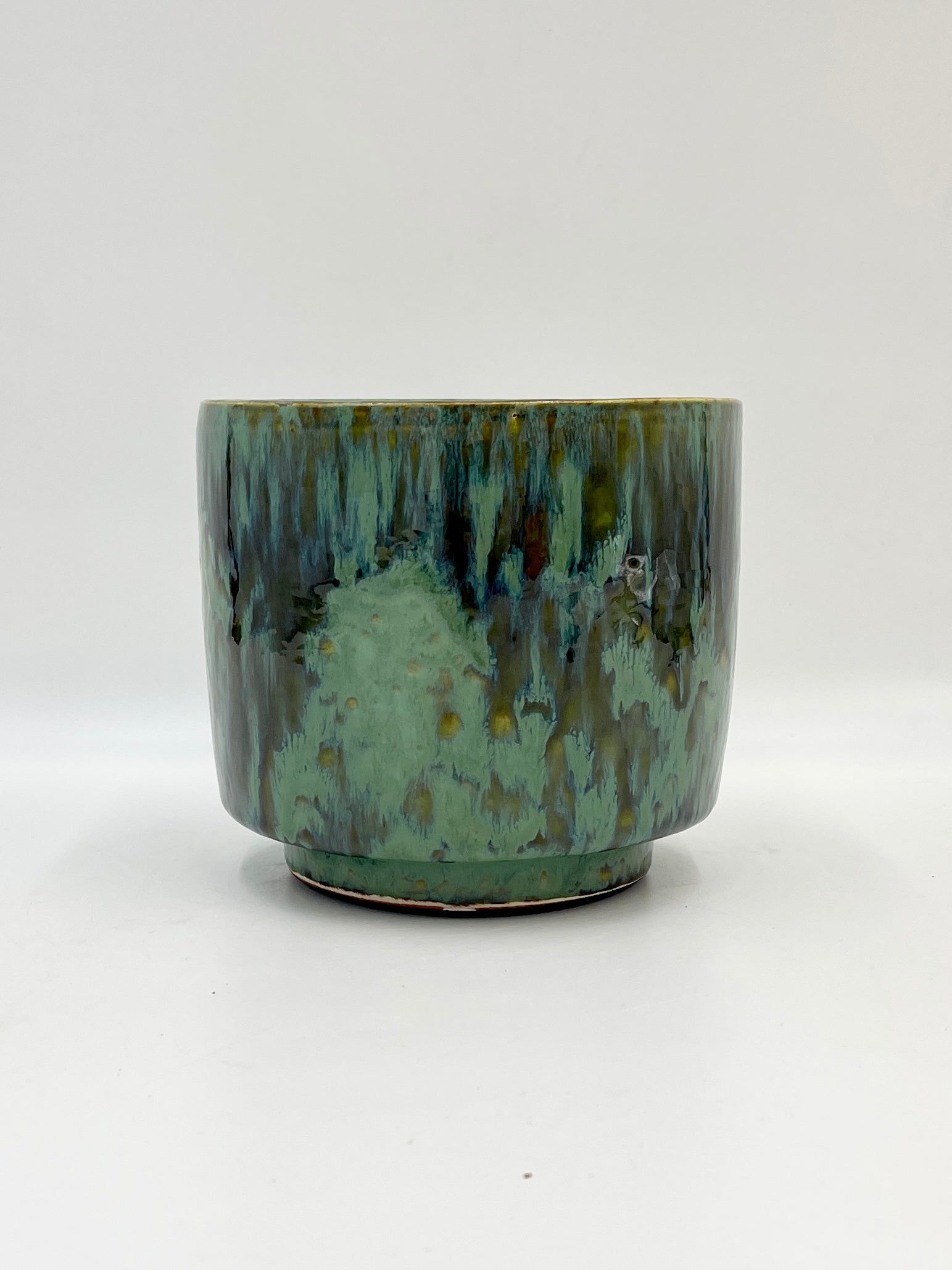 Turquoise Plant Pot Othello - Ceramic - Multiple Sizes