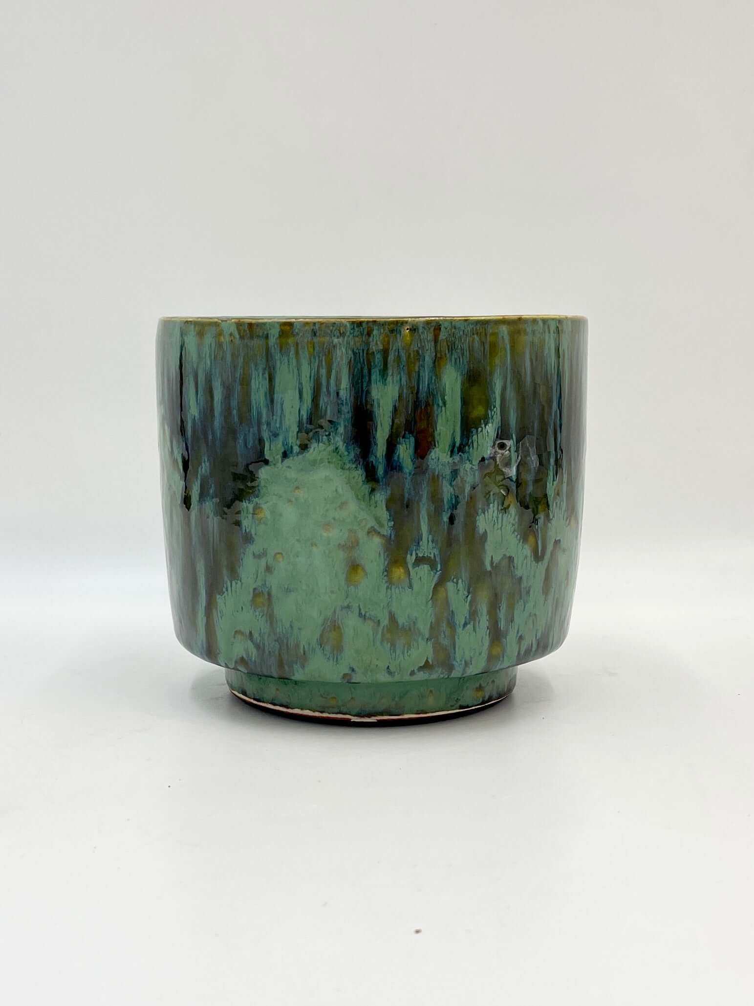 Turquoise Plant Pot Othello - Ceramic - Multiple Sizes
