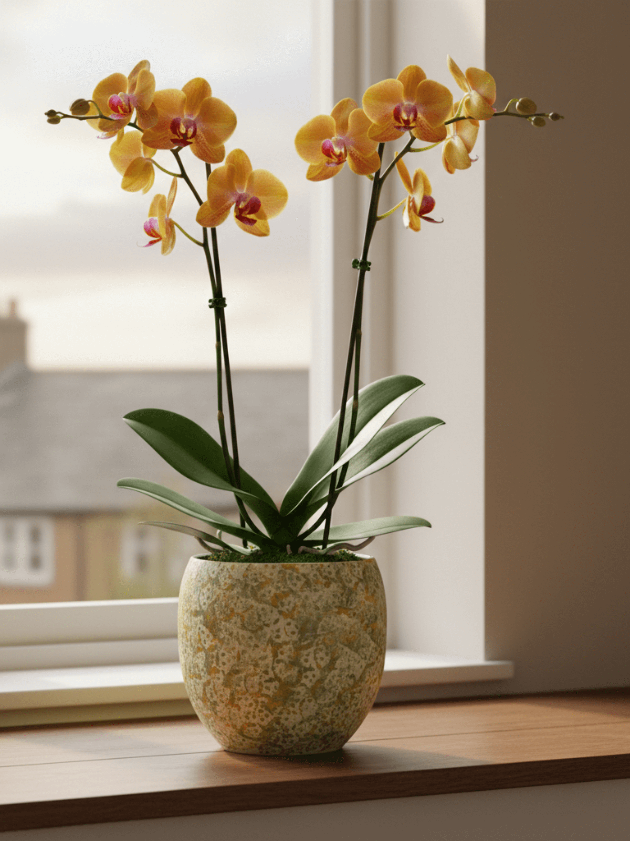 Nikai_Ochre_Yellow_Ceramic_Plant_Pot__Multiple_Sizes__Rebel_Plants