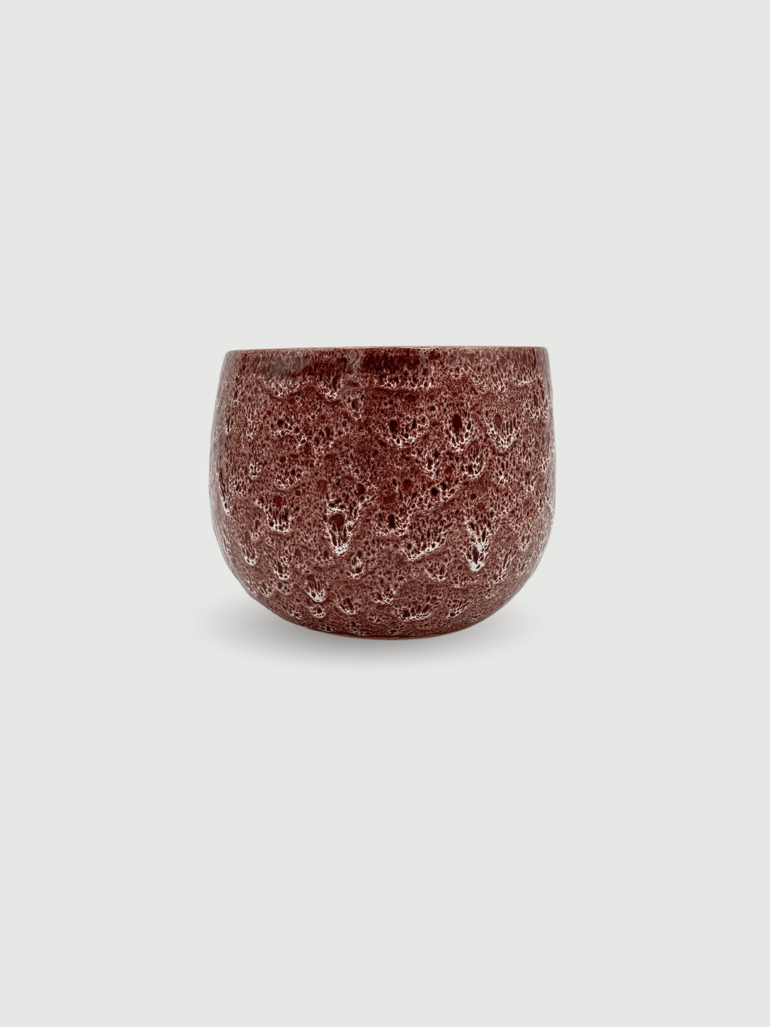 Paola_Handmade_Ceramic_Plant_Pots_Round_Red_D29cm