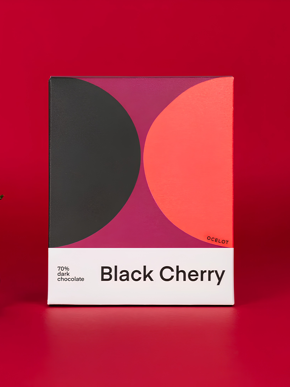 Organic Dark Chocolate bar, Black Cherry,Plant Gift Add-On (70g)