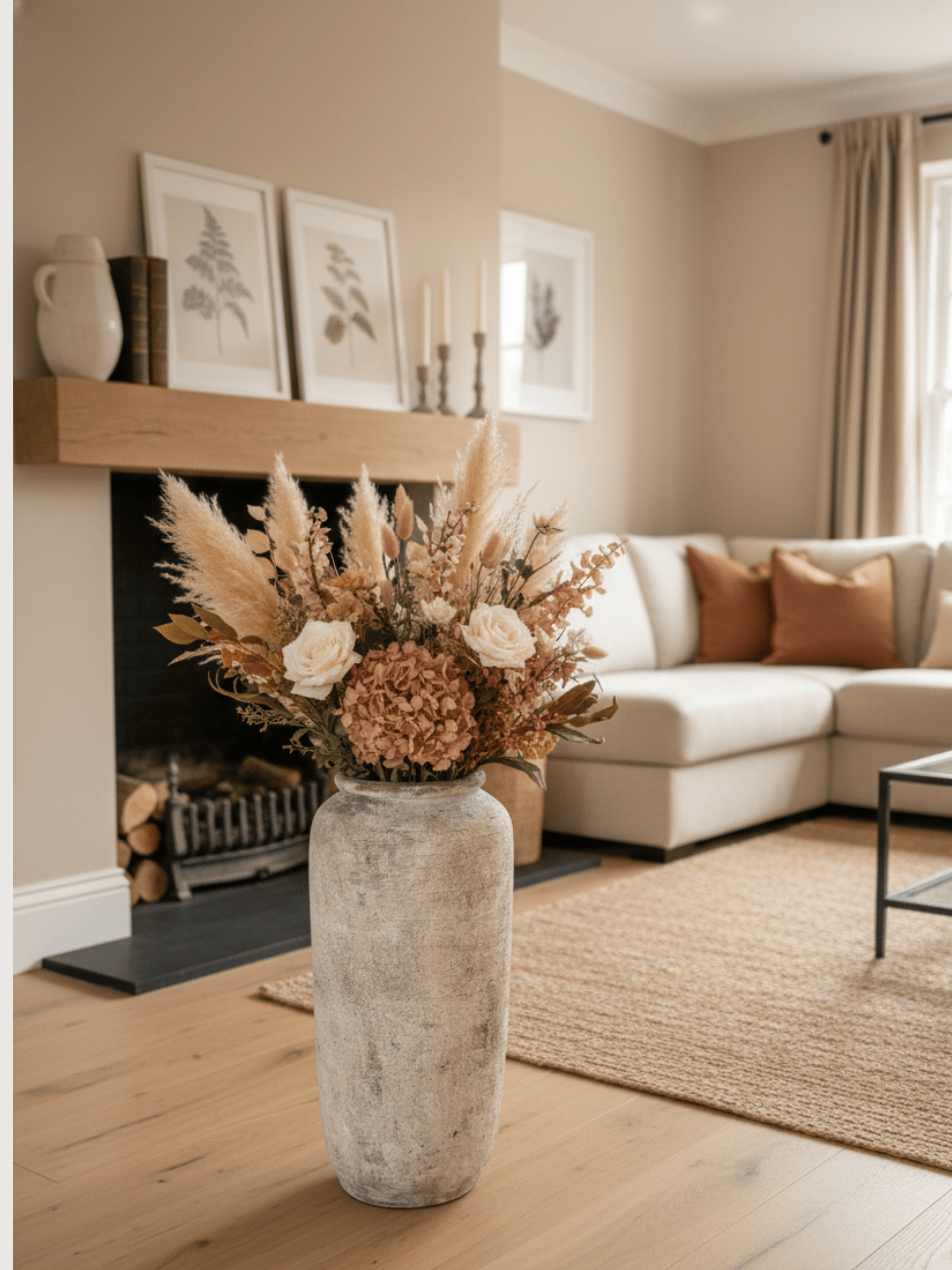 Rustic_Style_Beige_Floor_Vase_Batu_Sand_Jug_Vase_in_Multipe_Sizes