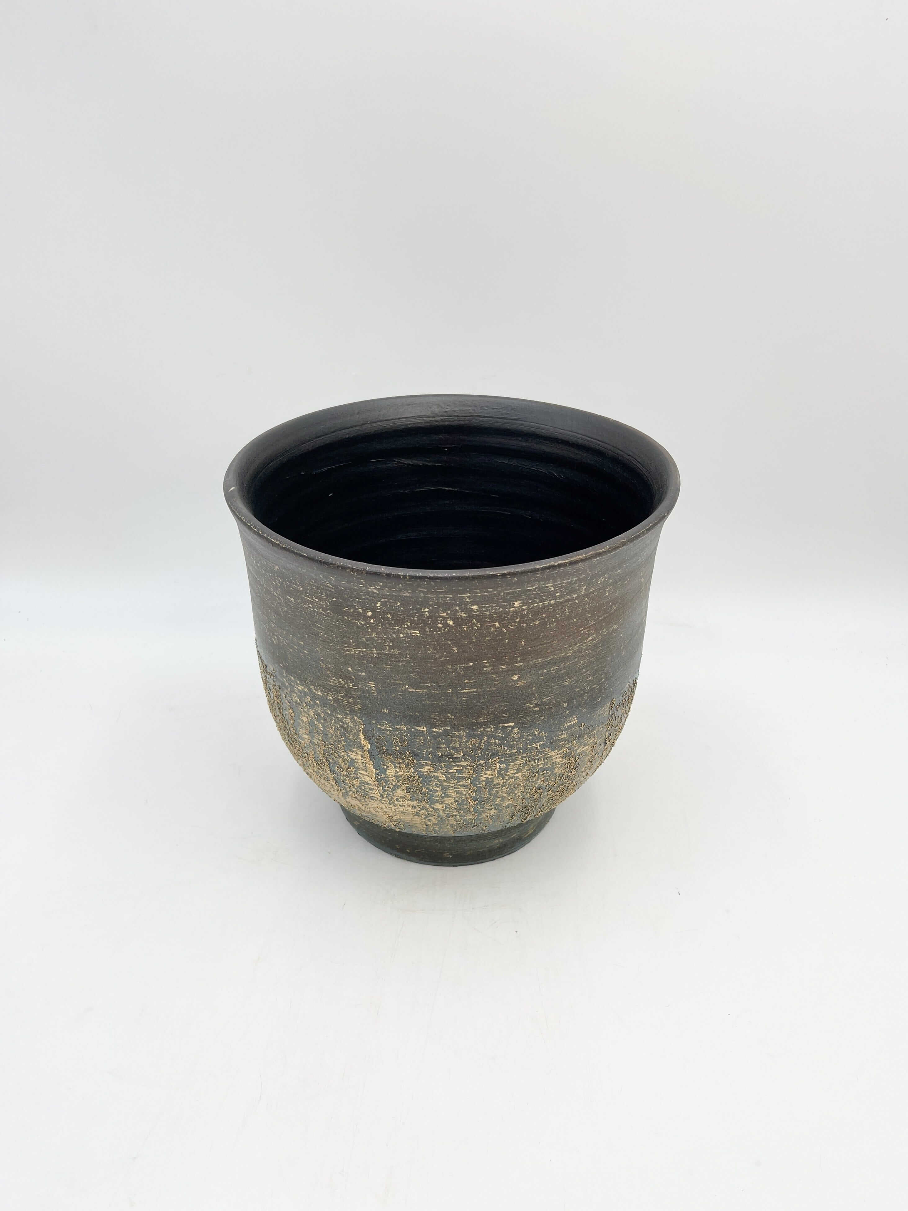 Aico Large Ceramic Plant Pots, Blue, House Plant Pot in Multiple Sizes