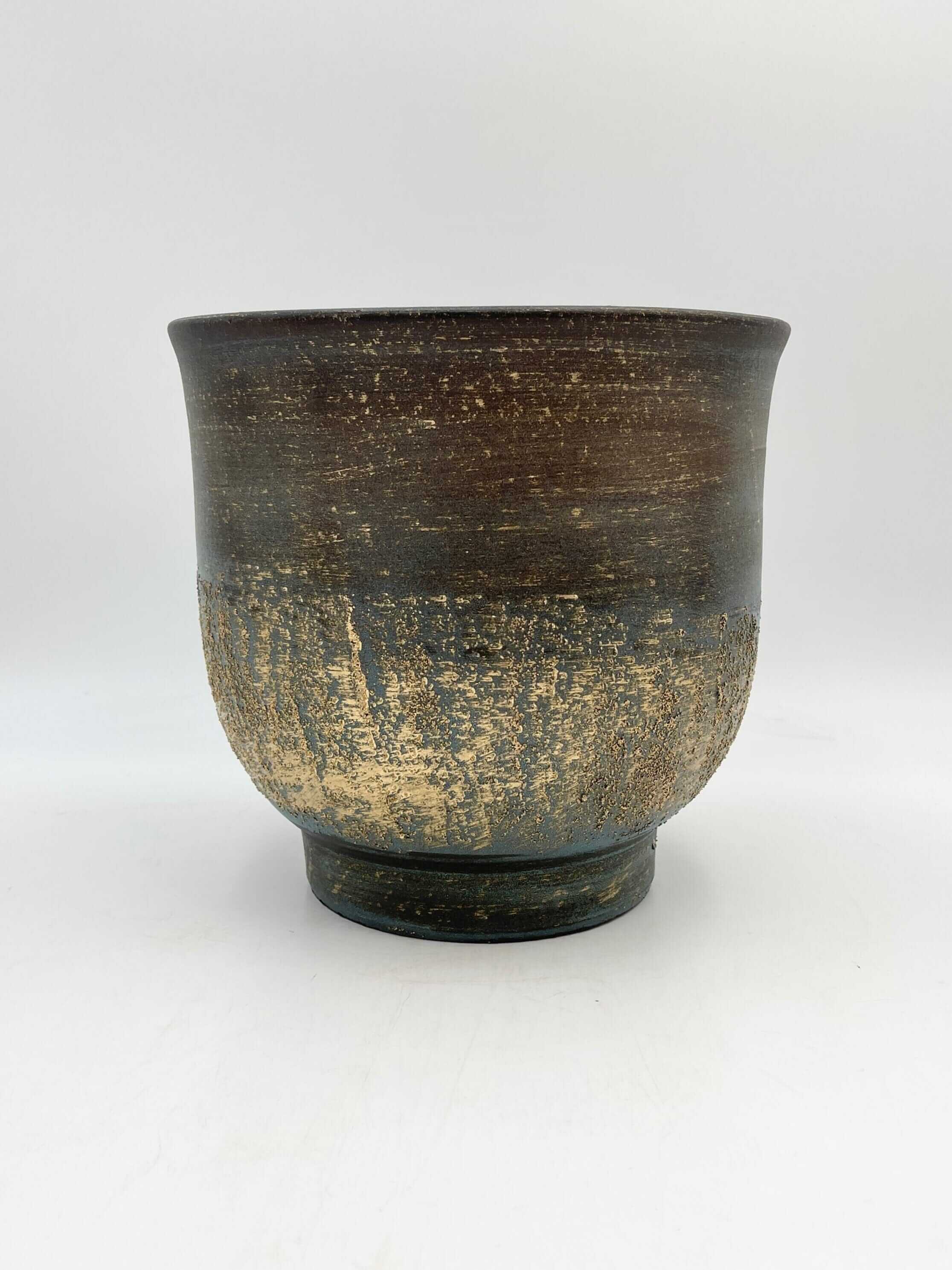 Aico Large Ceramic Plant Pots, Blue, House Plant Pot in Multiple Sizes