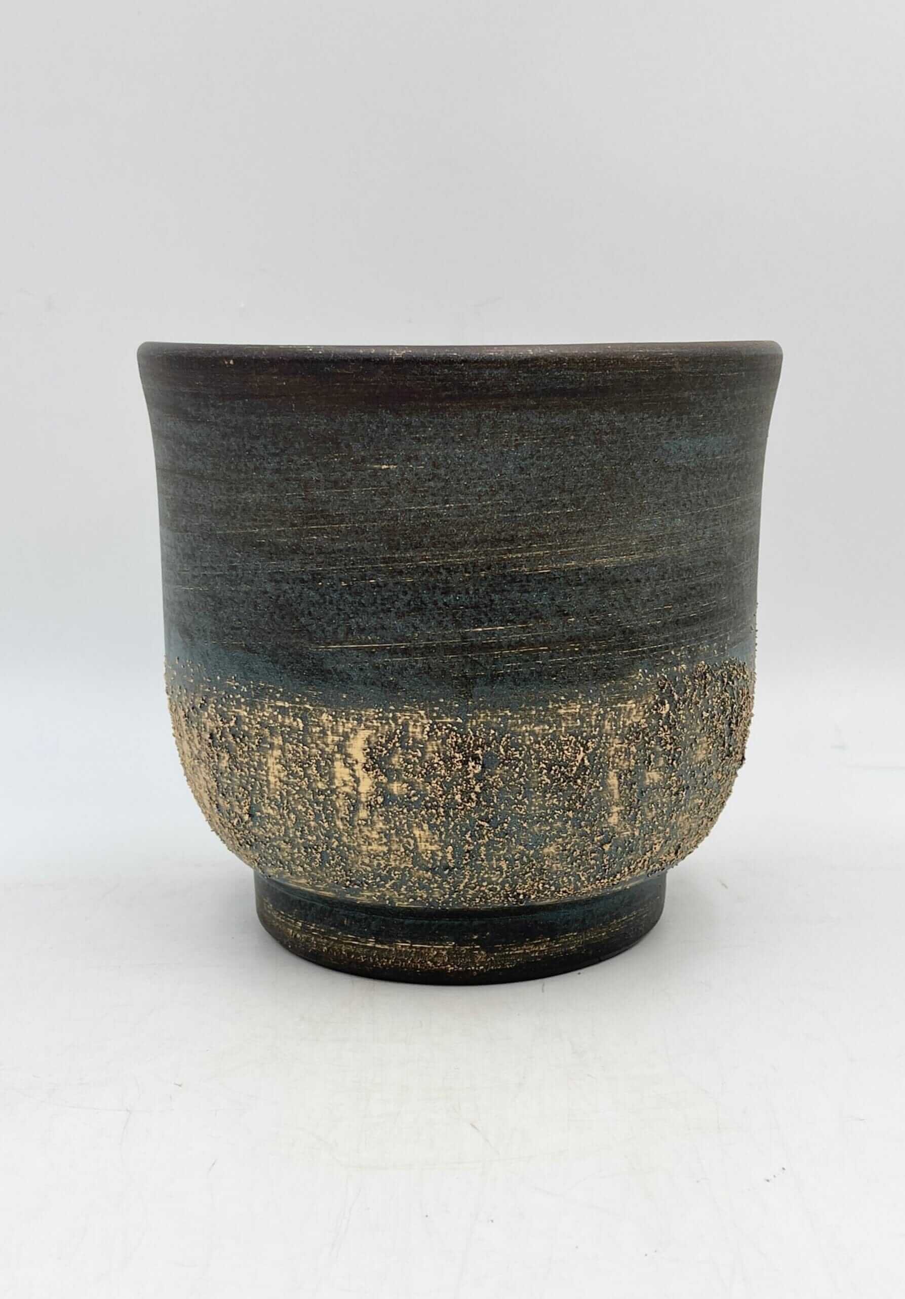 Aico Large Ceramic Plant Pots, Blue, House Plant Pot in Multiple Sizes