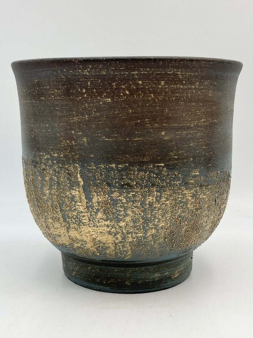 Aico Large Ceramic Plant Pots, Blue, House Plant Pot in Multiple Sizes