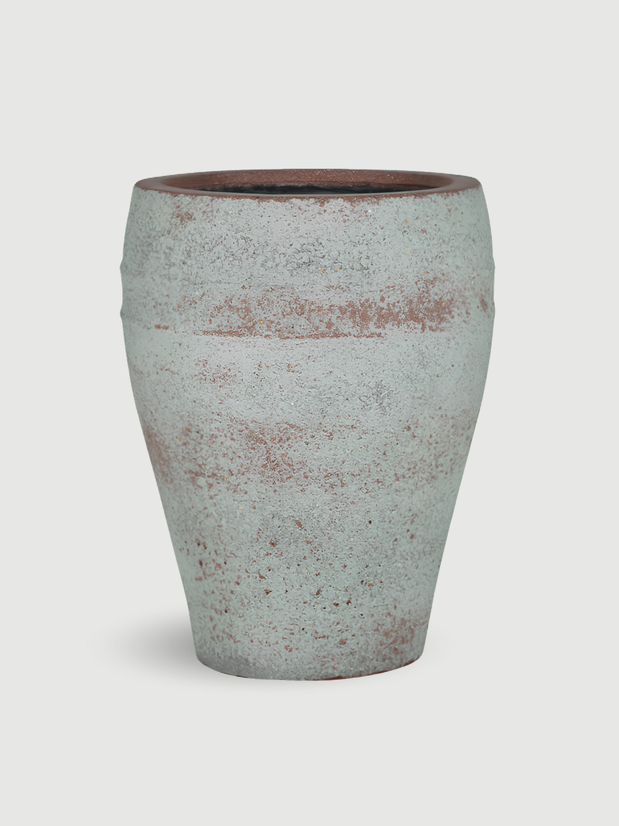 Ares Mediterranean Plant Pot –Rustic Green - Rebel Plants