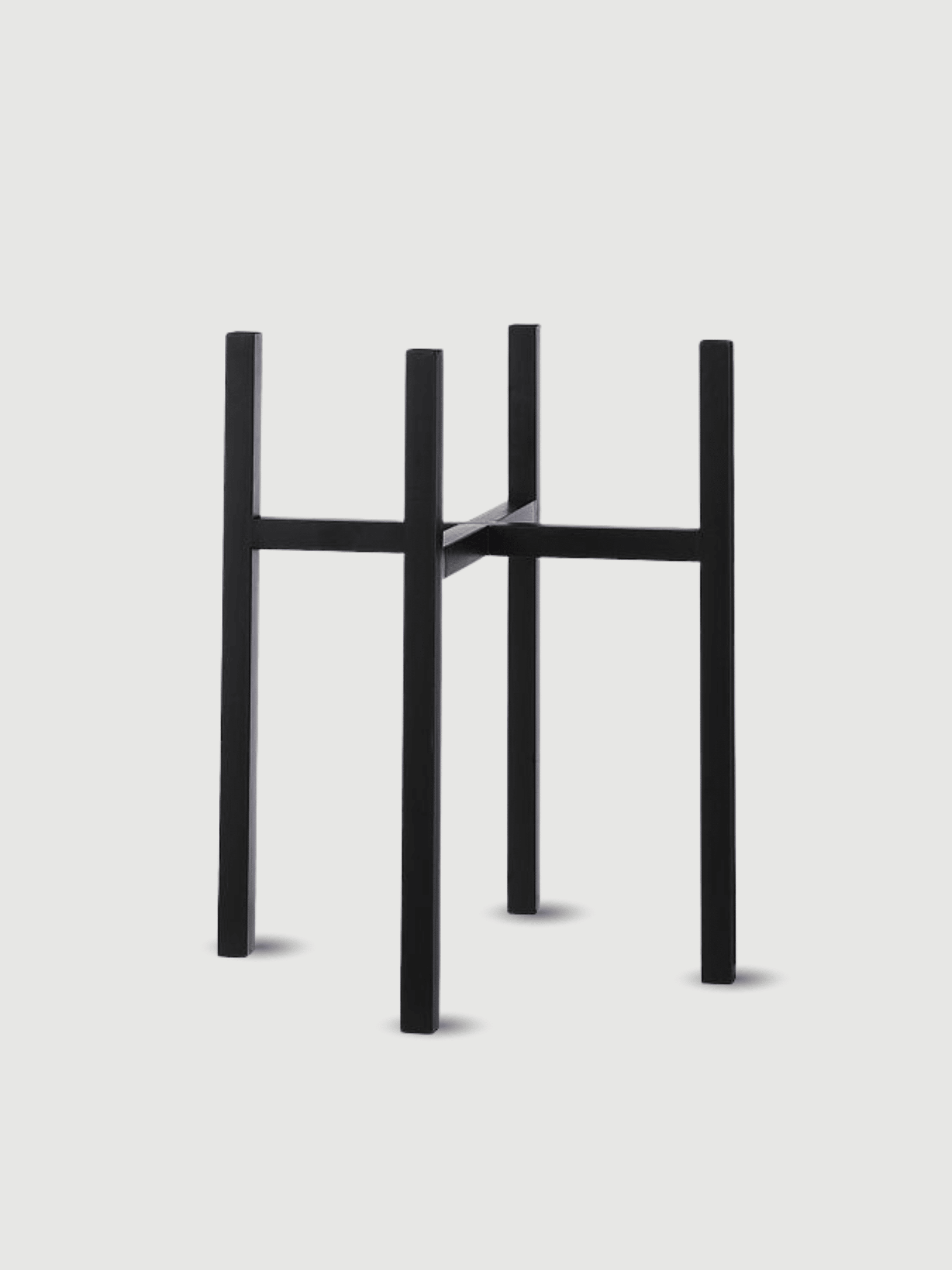 Ascot Metal Plant Stand, Black, Multiple Sizes - Rebel Plants