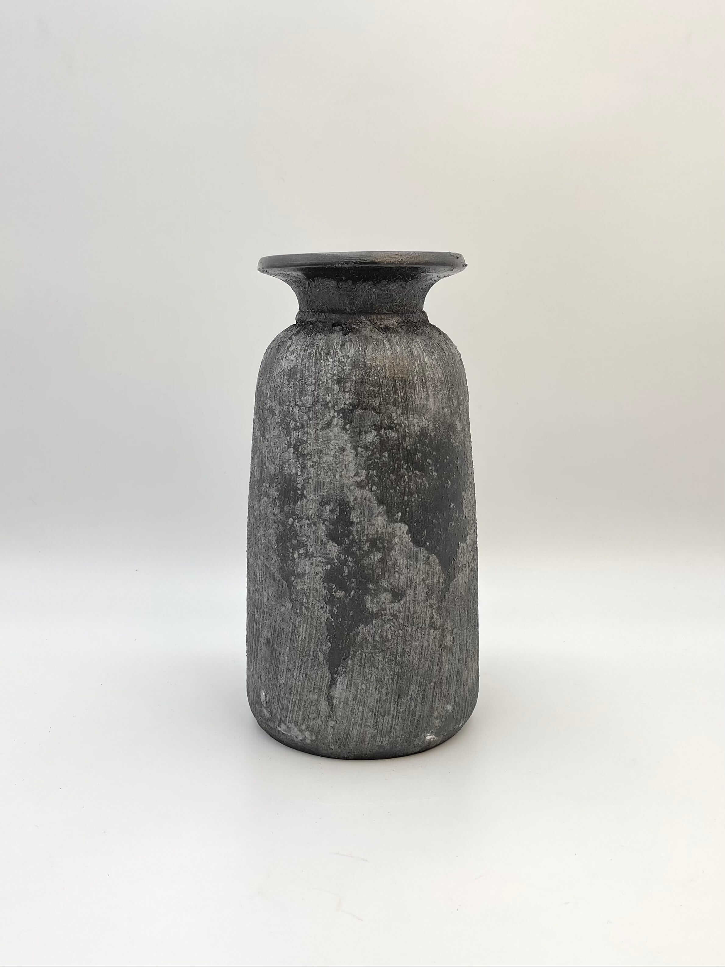 Bali Concrete Vases, Black & Grey, Boho Style, Multiple Sizes