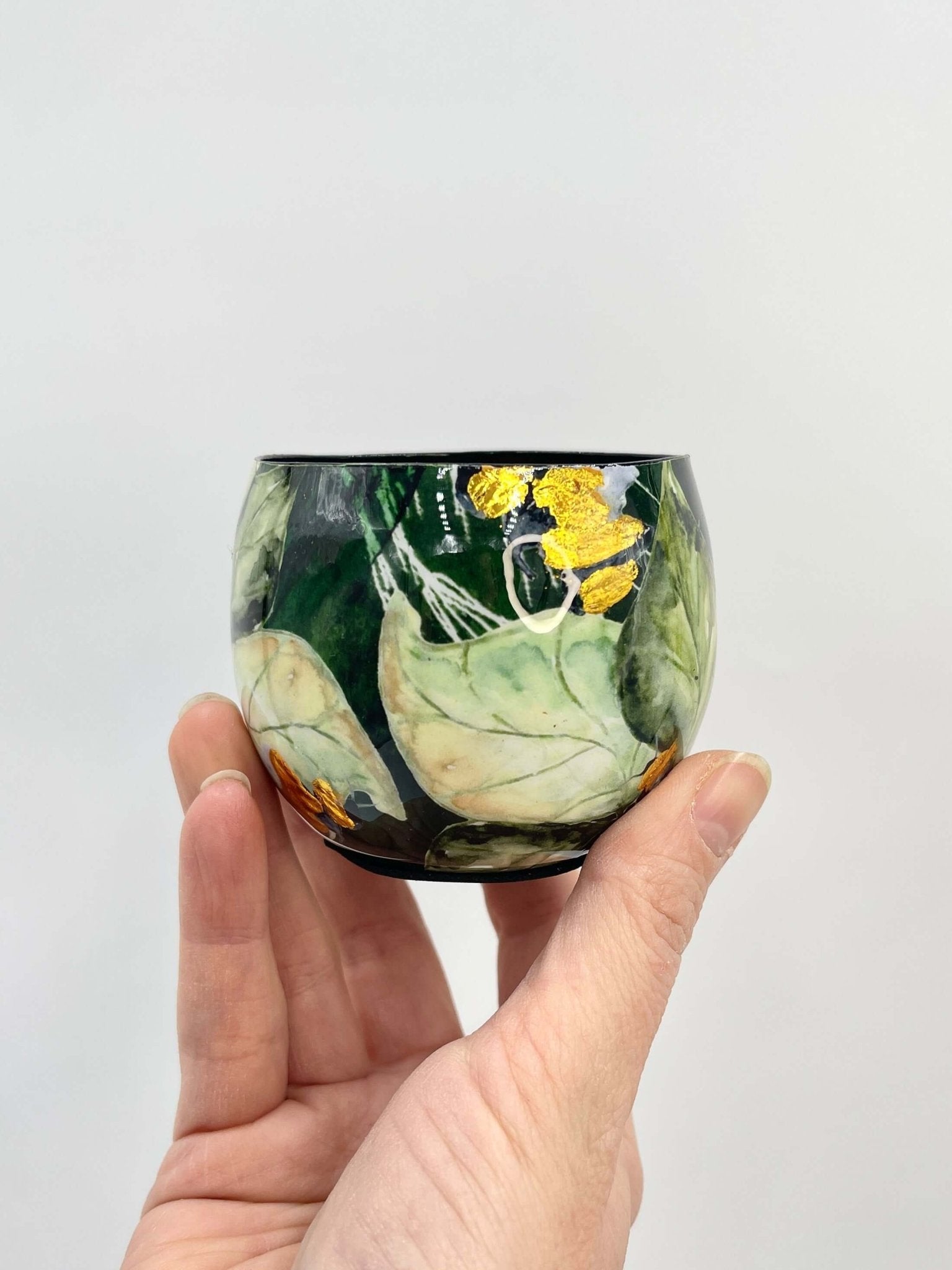 Bee Green, Metal Plant Pots by Lammie, House Plant Pot in Multiple Sizes