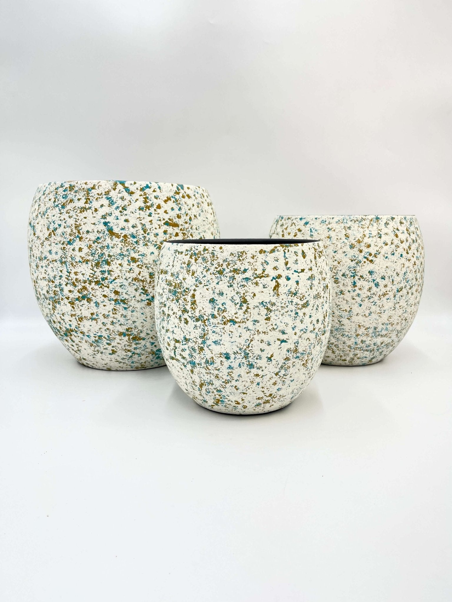 Blue Ceramic Plant Pot Nikai | Multiple Sizes | Rebel Plants