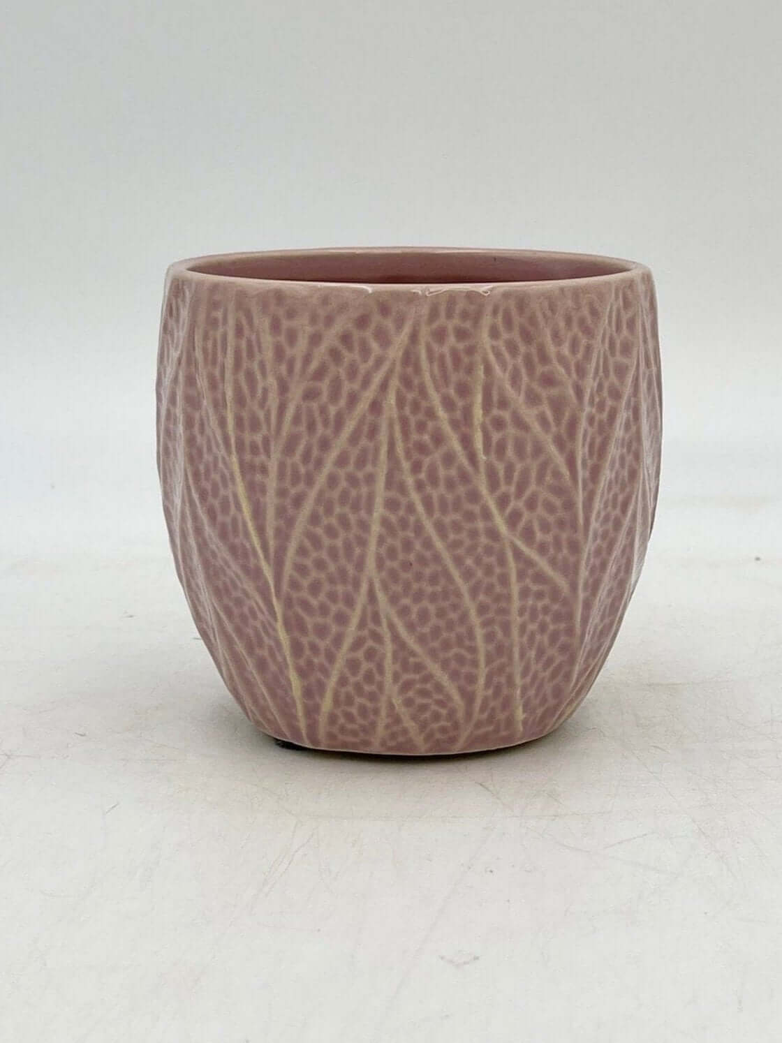 Ceramic Plant Pots, 7cm - 10cm, Pink House Plant Pots