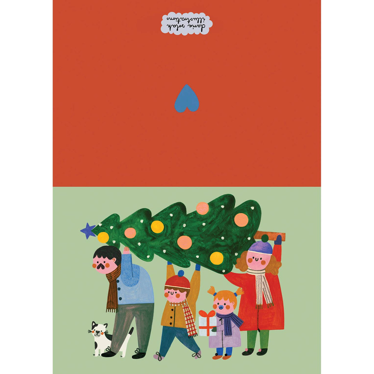 CHRISTMAS FAMILY card - Rebel Plants