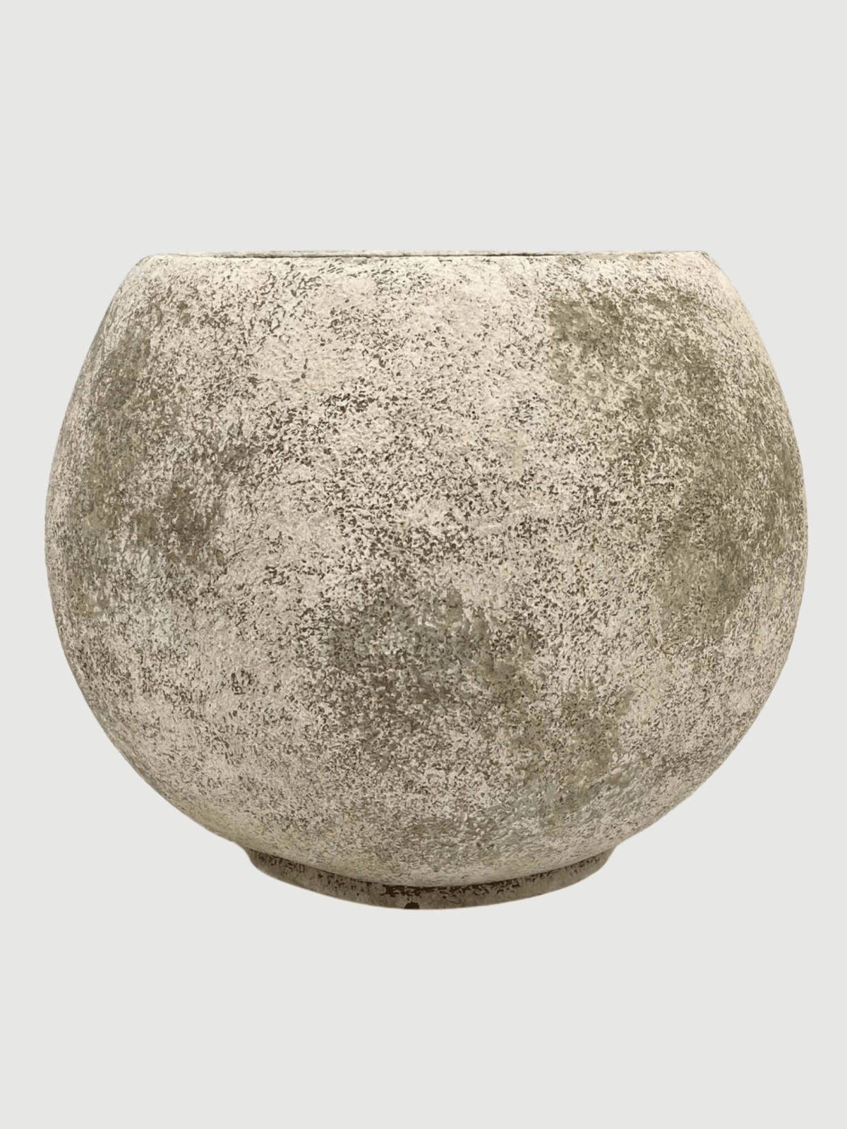 Concrete Plant Pot Tommy, Green & Beige, Multiple Sizes - Rebel Plants