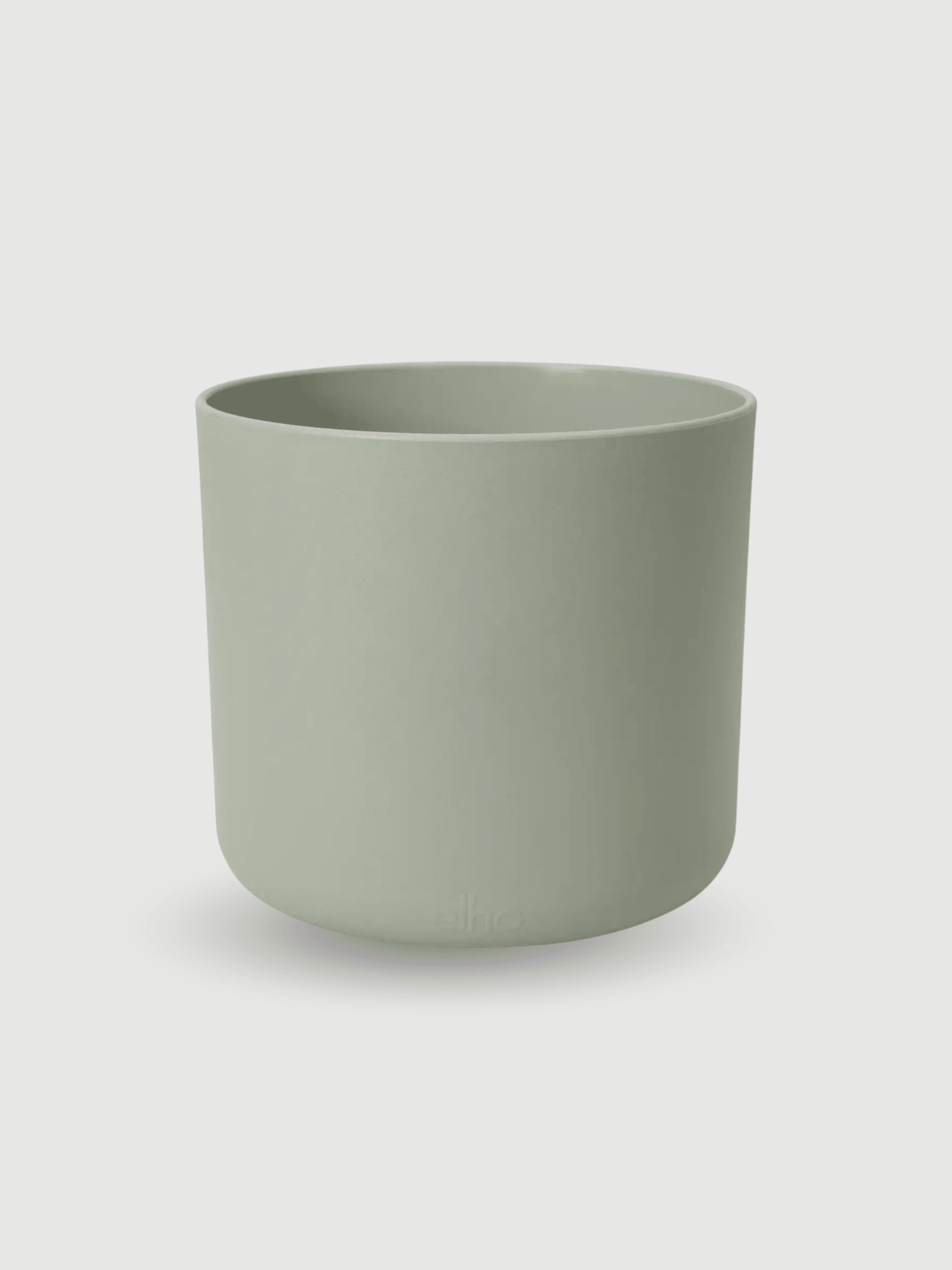Eco-friendly plant pots, Elho Stone Green Plant Pots, D14cm