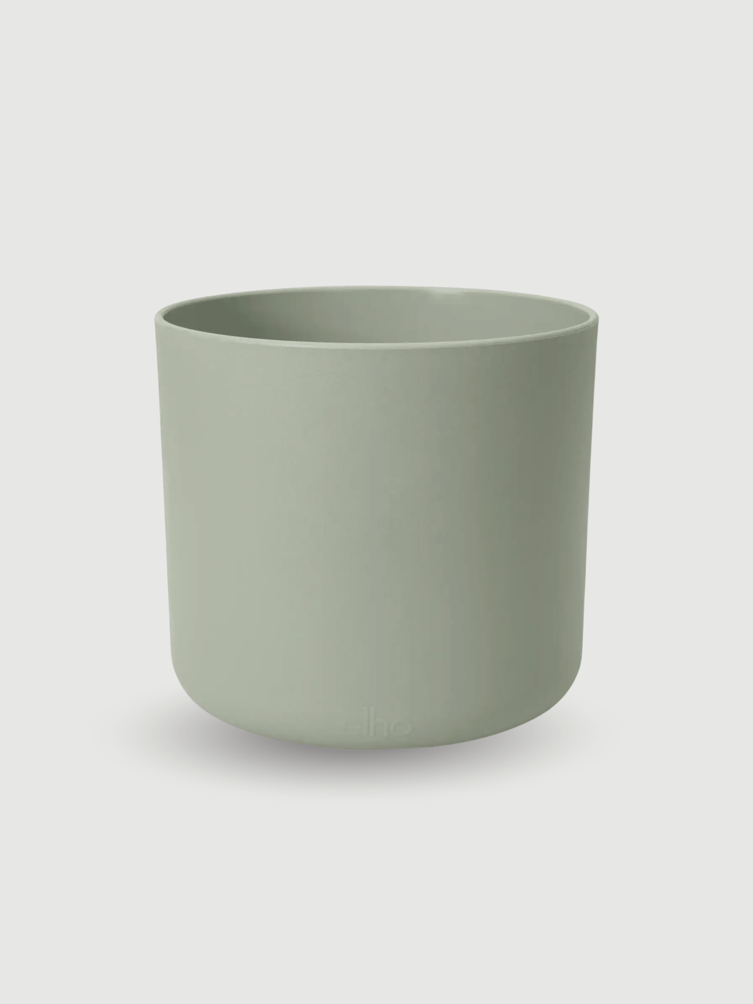 Eco-friendly plant pots, Elho Stone Green Plant Pots, D14cm