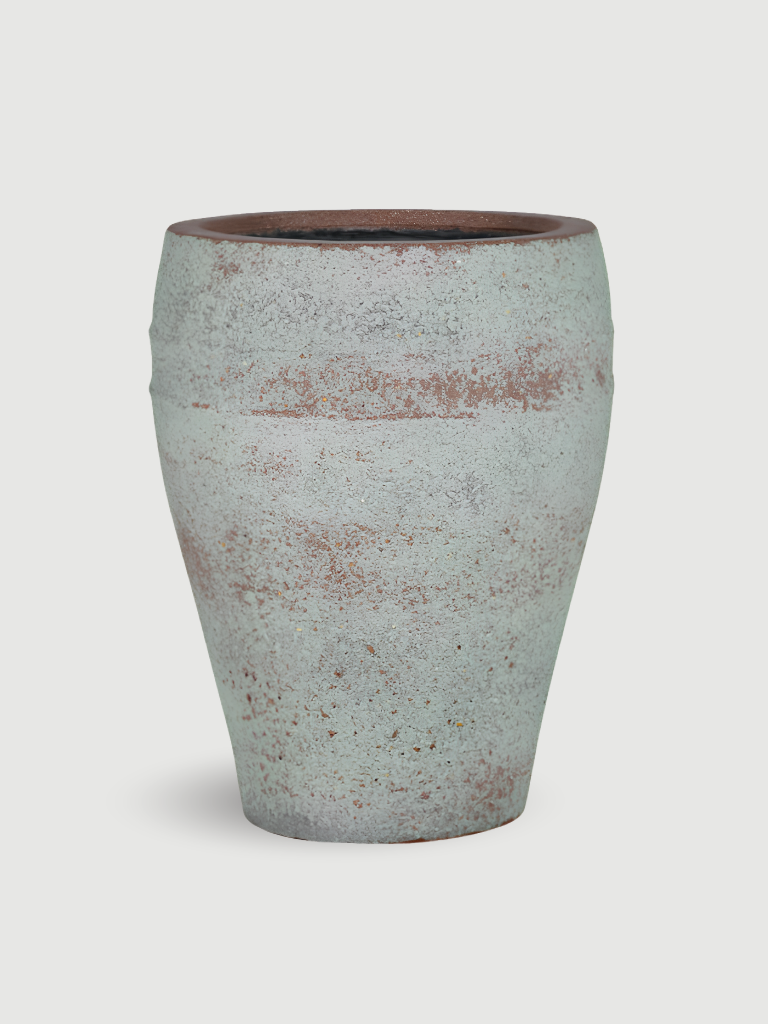 Ares Mediterranean Plant Pot –Rustic Green