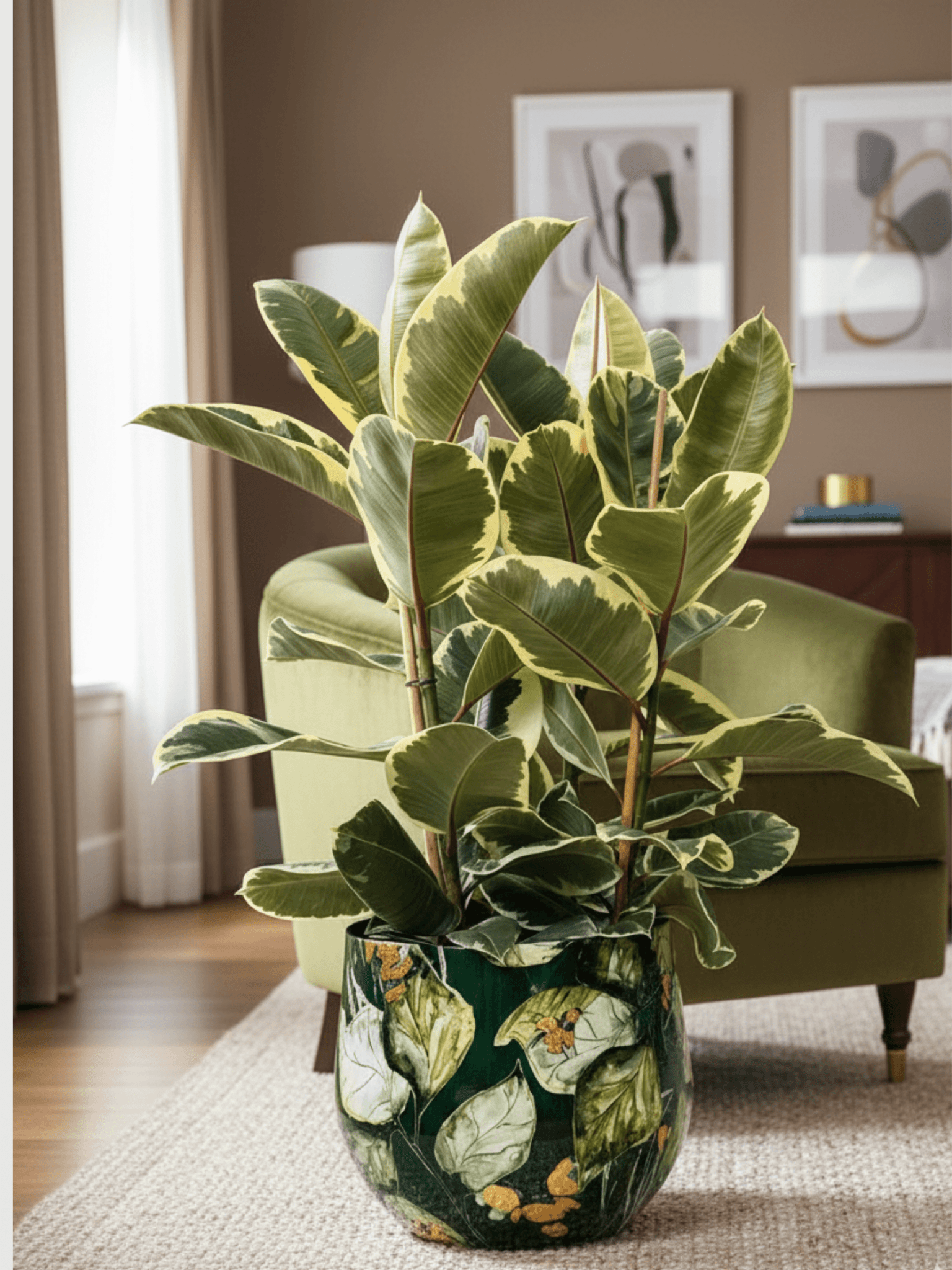 Ficus_elastica_Tineke_-_Variegated_Rubber_Plant_-_90-100cm_3_Stems