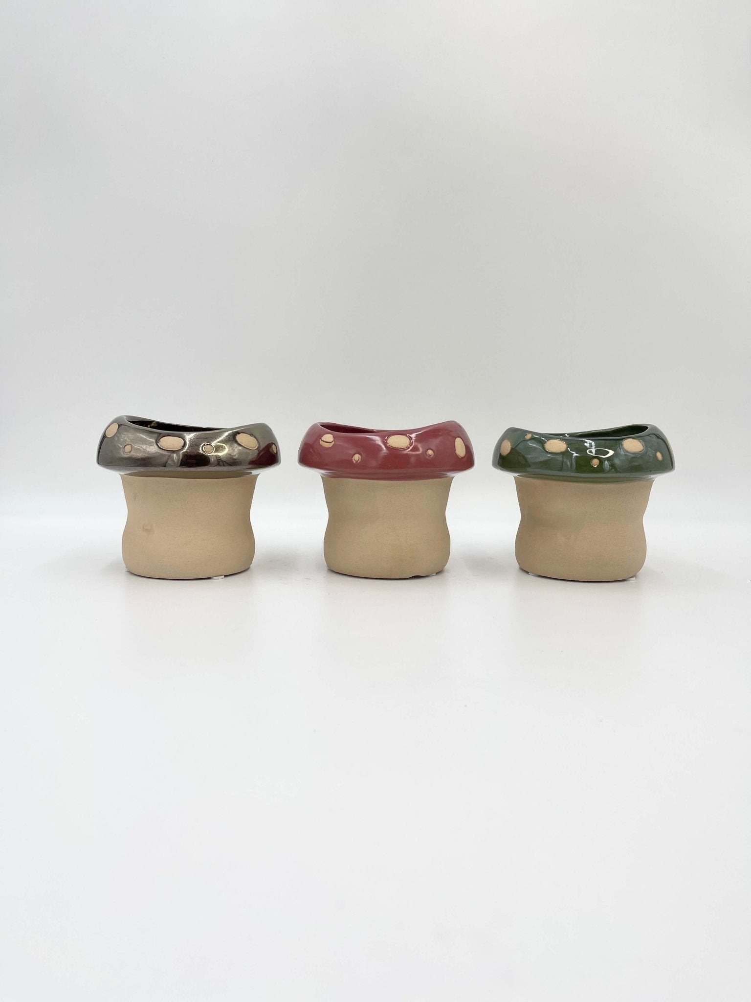 Funghi Pots, 7cm - 14cm House Plant Pot,