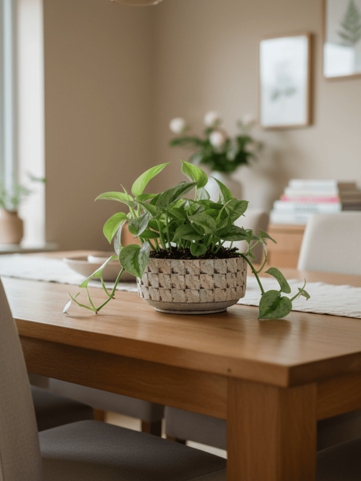 Indoor_Plant_Bowl_-_Handmade_Cement_Jim_Pot_-_D20cm_-_White_Earth