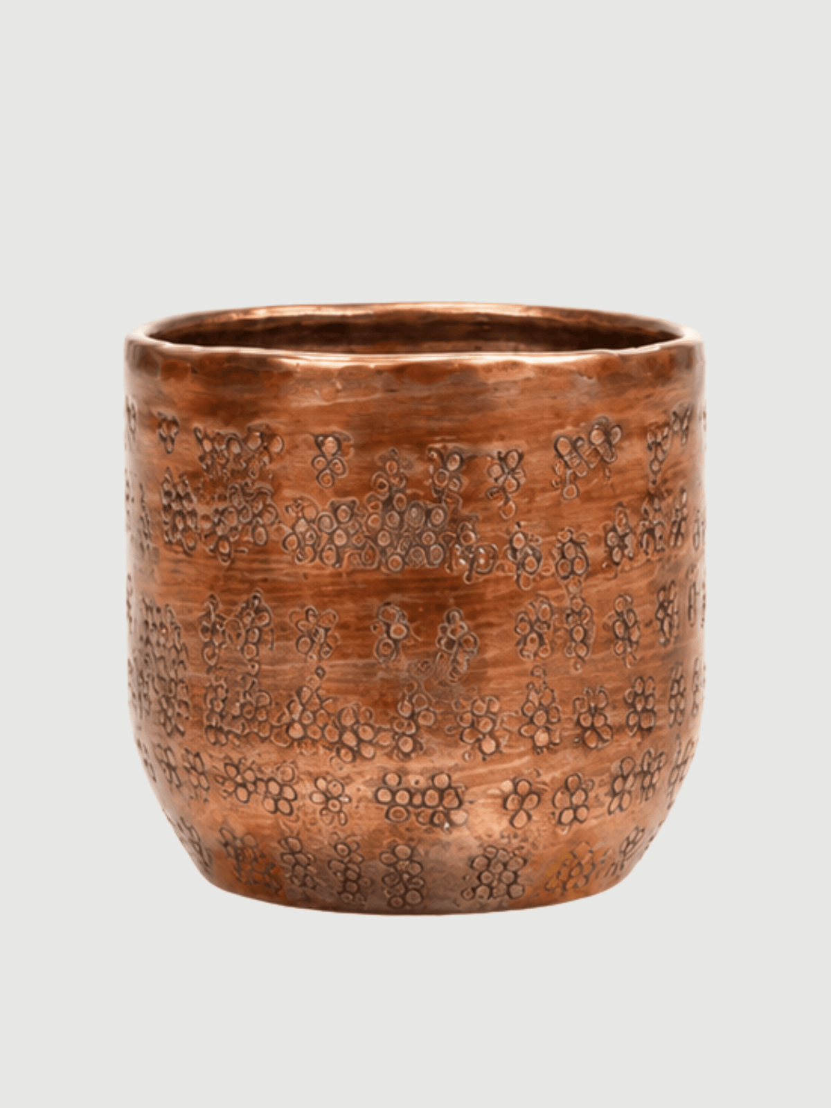 Ivan, Metal Plant Pots, Copper, 7cm - 8cm Small House Plant Pot - Rebel Plants