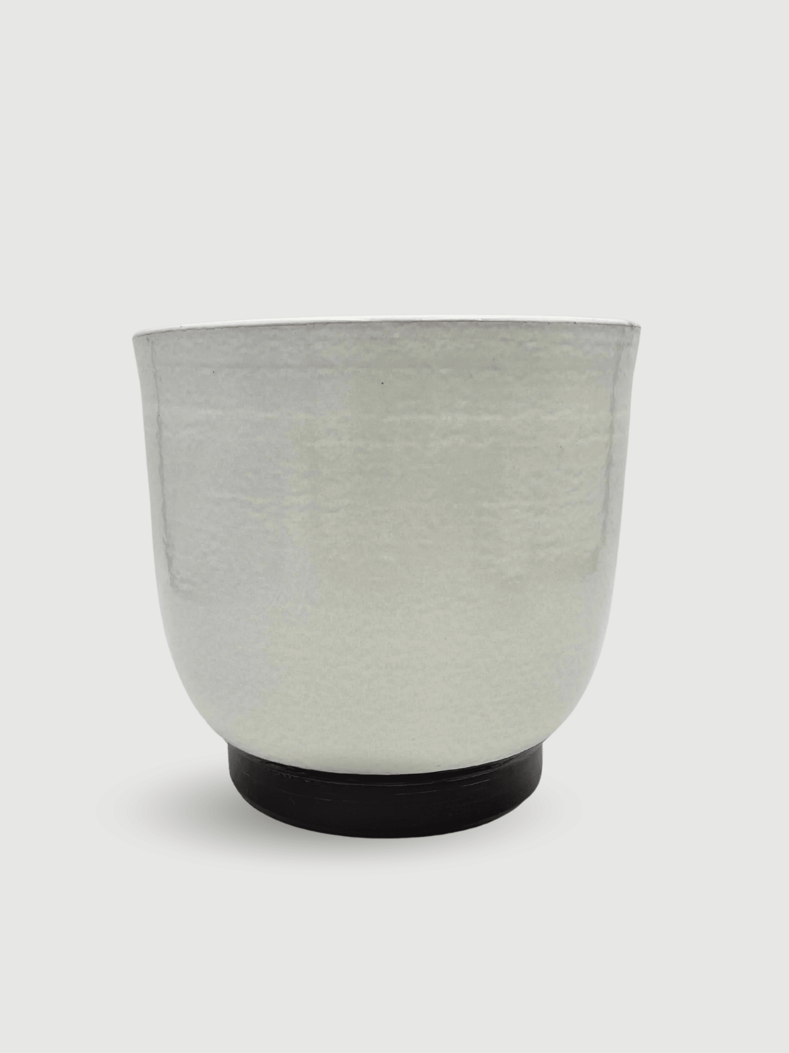 Jayla Ceramic Plant Pots, White, Handmade Houseplant Pot in Multiple Sizes