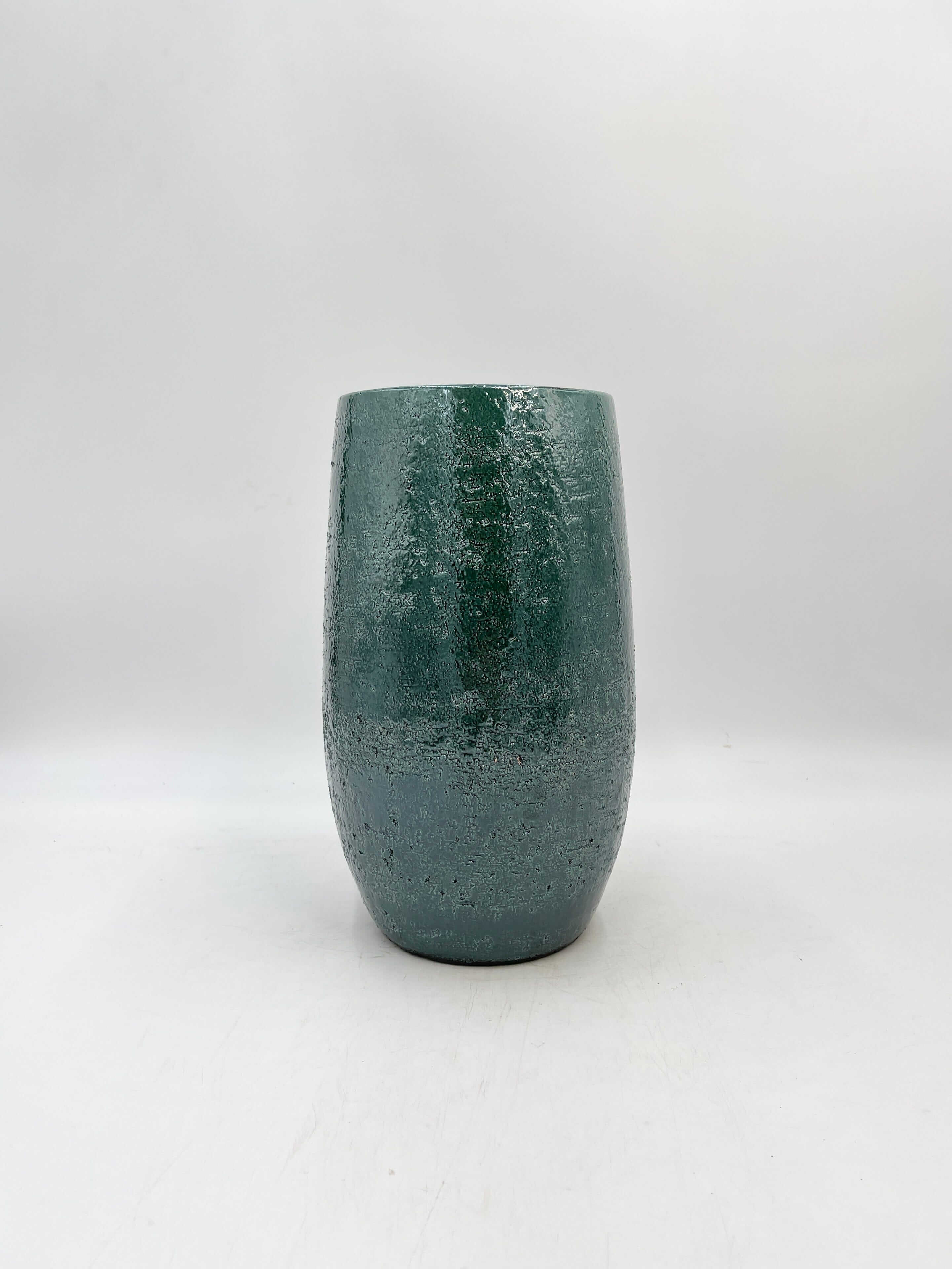 Jolin Ceramic Vase, Green & Blue, H30cm, Indoor Plant Pot