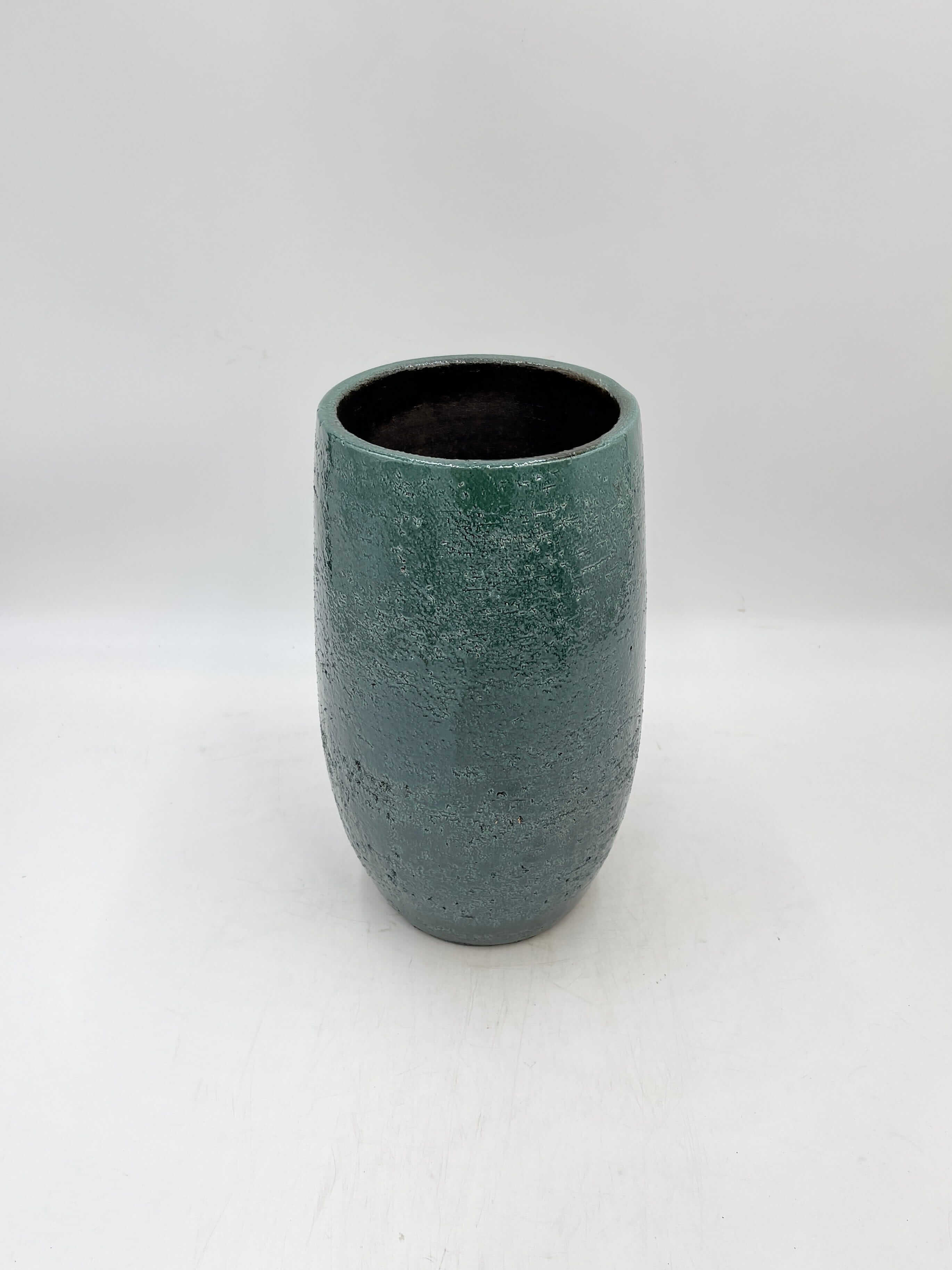 Jolin Ceramic Vase, Green & Blue, H30cm, Indoor Plant Pot
