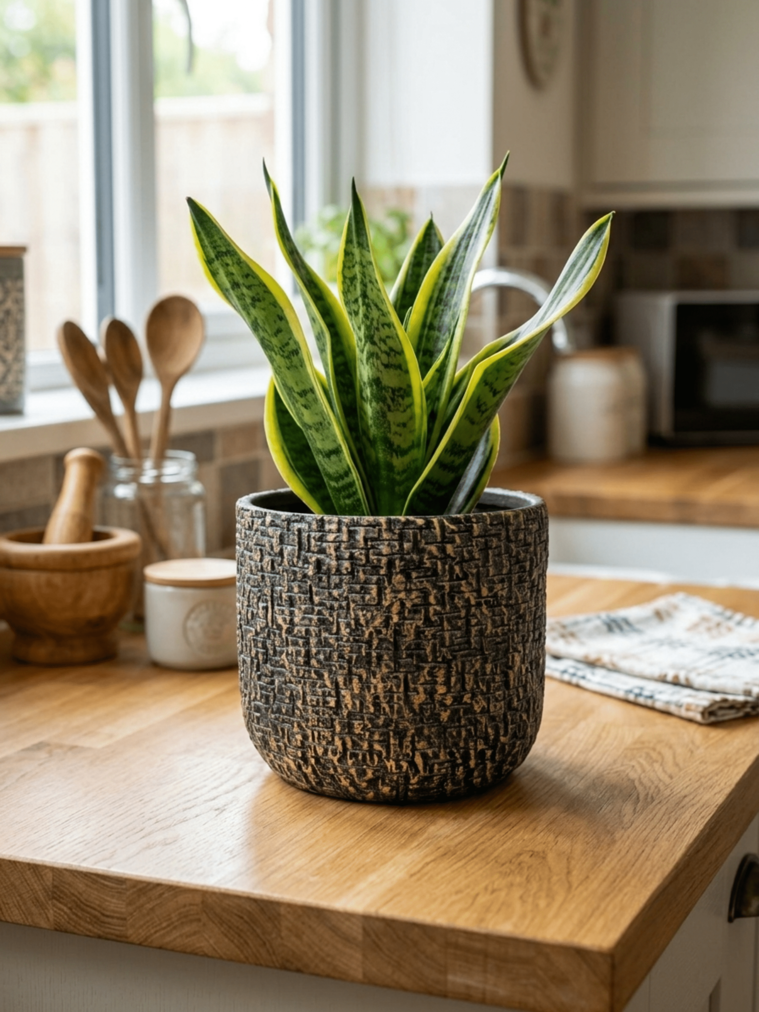 Maxim Shiny Ceramic Pots, Earth, House Plant Pot in Multiple Sizes - Rebel Plants
