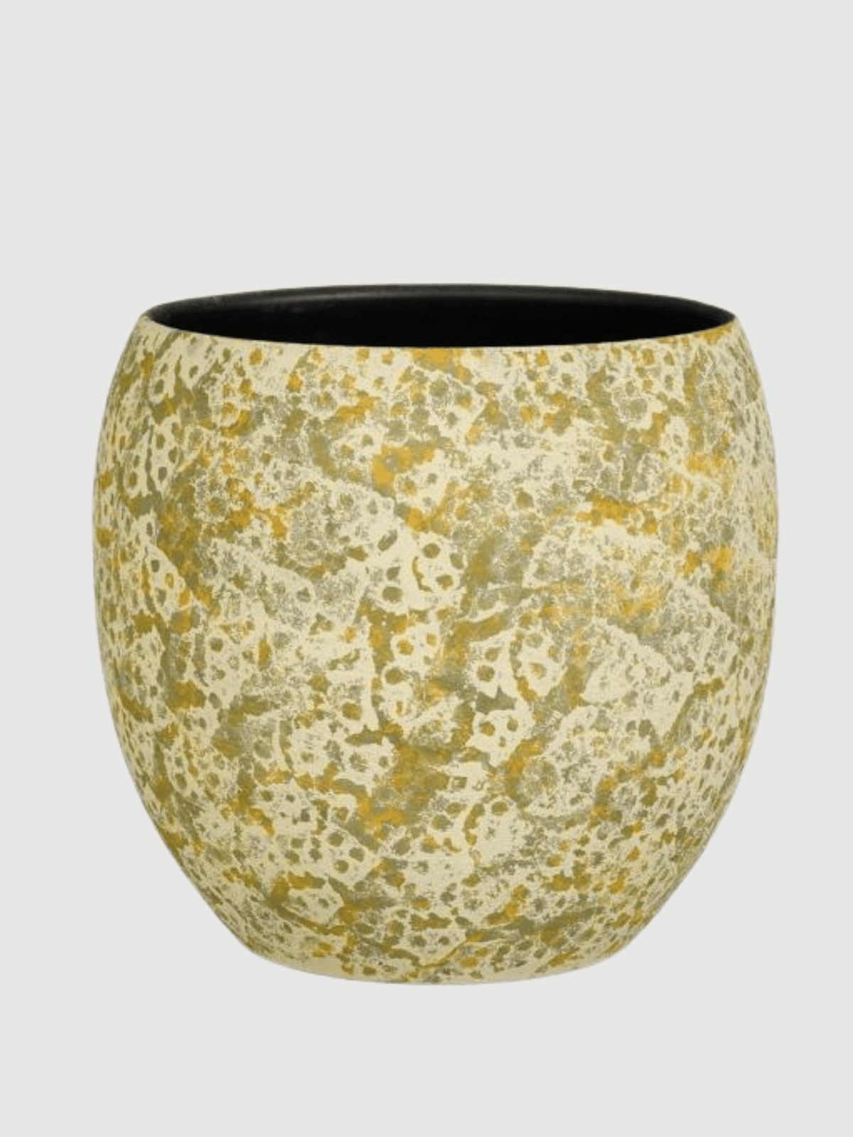 Nikai Ochre Yellow & Green Ceramic Plant Pot | Multiple Sizes | Rebel Plants - Rebel Plants