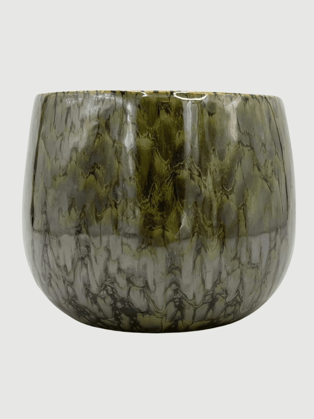 Odile Handmade Ceramic Plant Pots, Green, Indoor Plant Pots in Multiple Sizes - Rebel Plants
