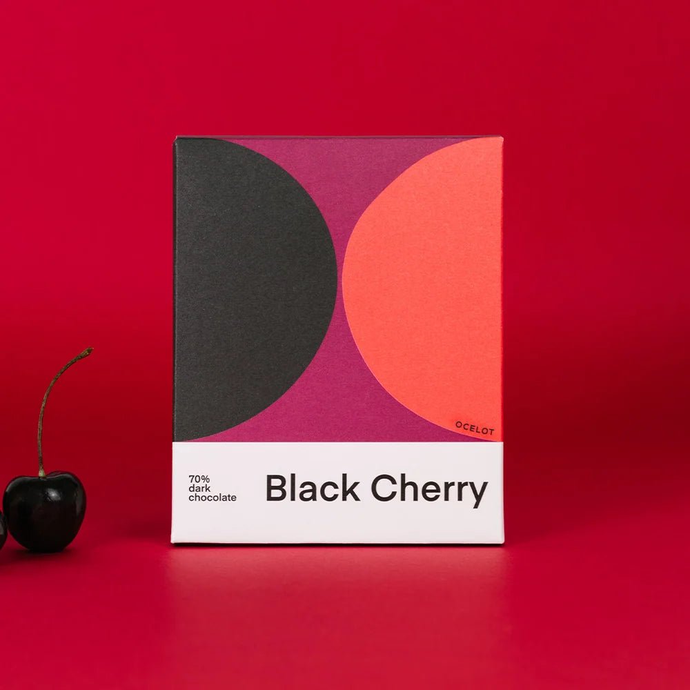 Organic Dark Chocolate bar, Black Cherry,Plant Gift Add-On (70g) - Rebel Plants