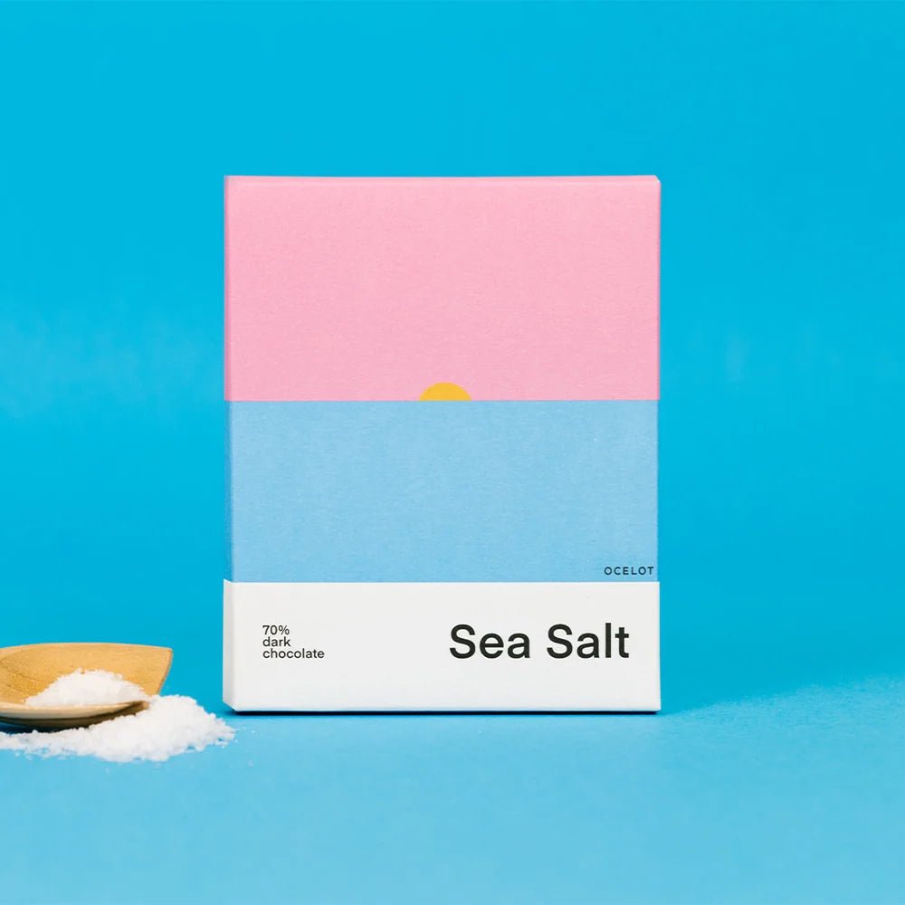 Organic Dark Chocolate bar, Sea Salt | Plant Gift Add-On (70g) - Rebel Plants