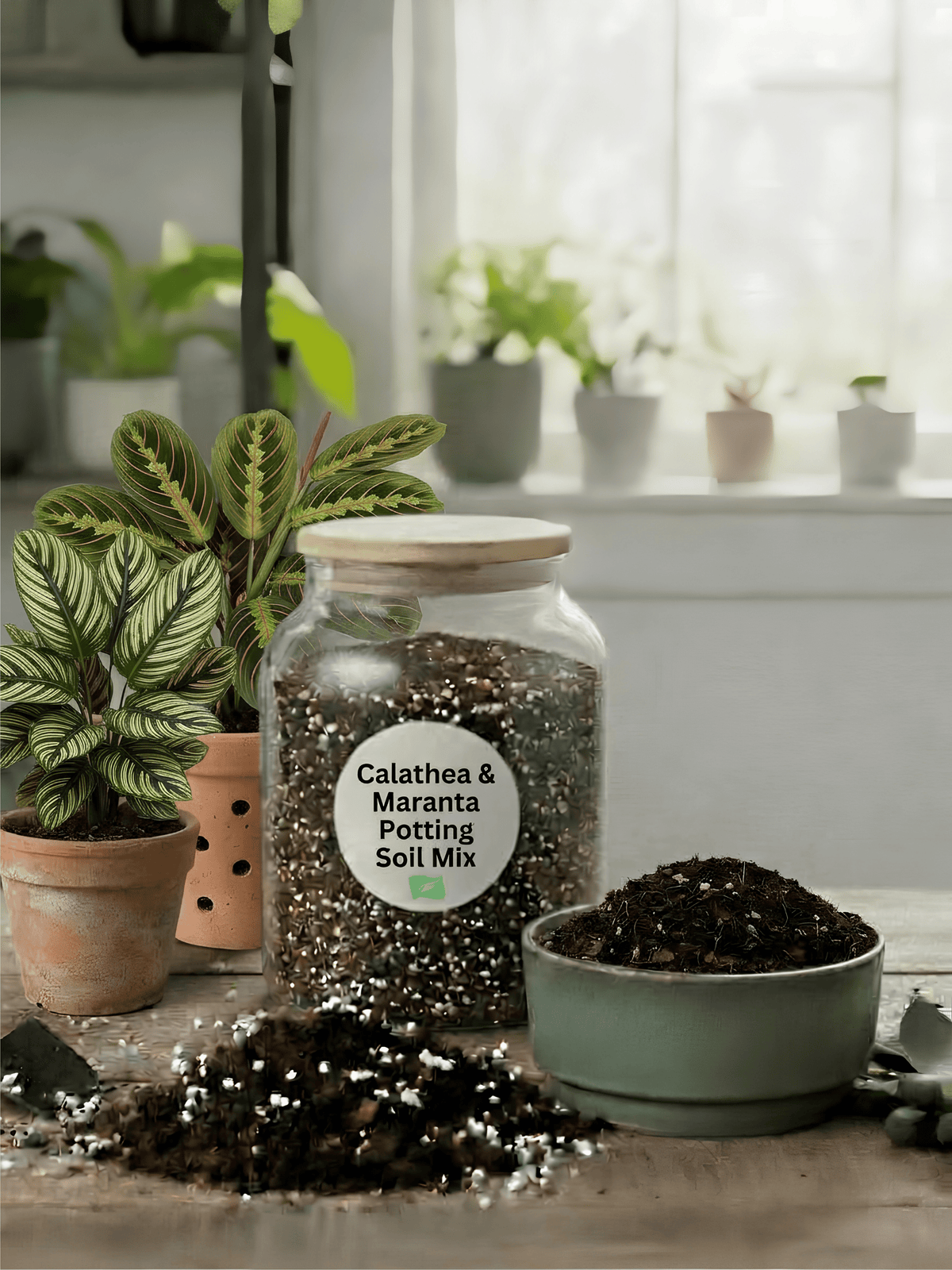 Premium Calathea & Maranta Potting Soil Mix - Rebel Plants