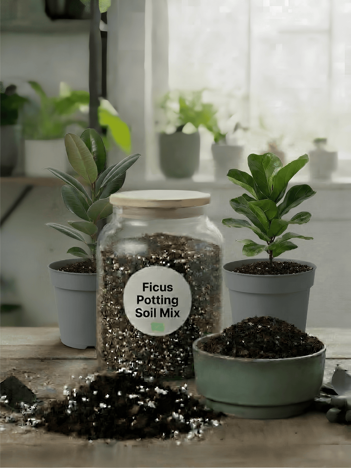 Premium Ficus Potting Soil Mix - Rebel Plants