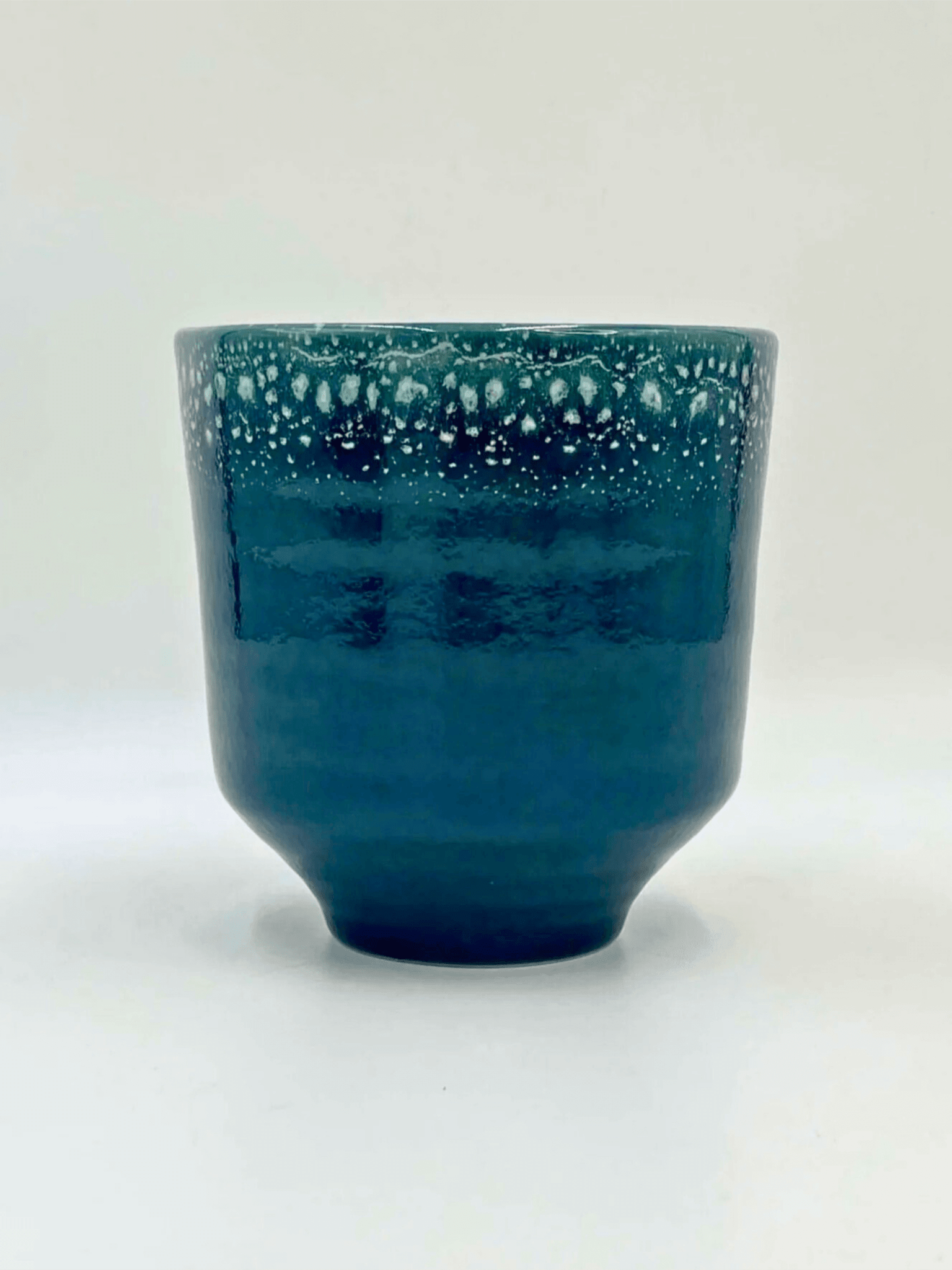 Retro Blue Plant Pot Otis - D16cm - Indoor Plant Pot
