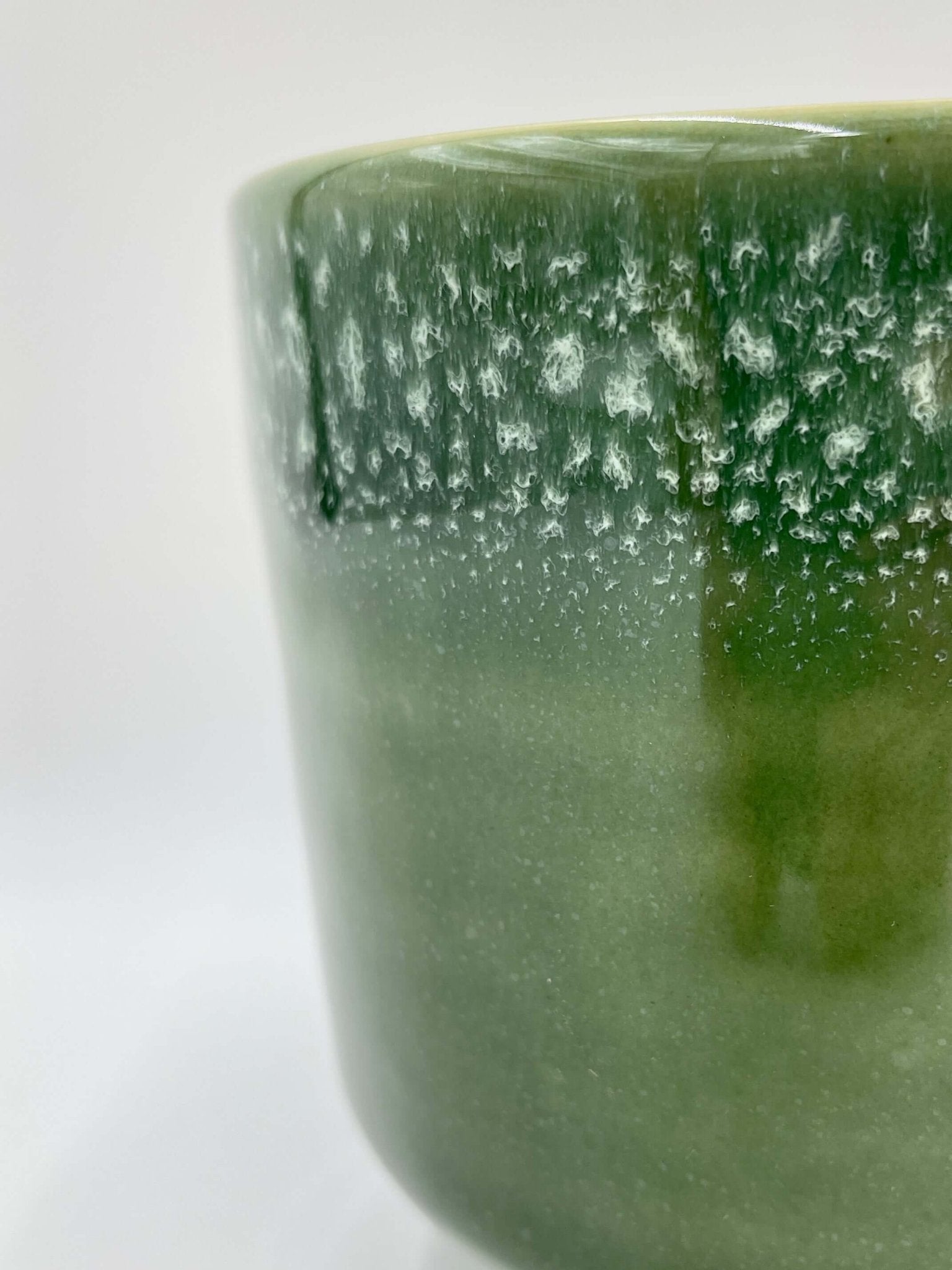 Retro Green House Plant Pot Otis - D16cm
