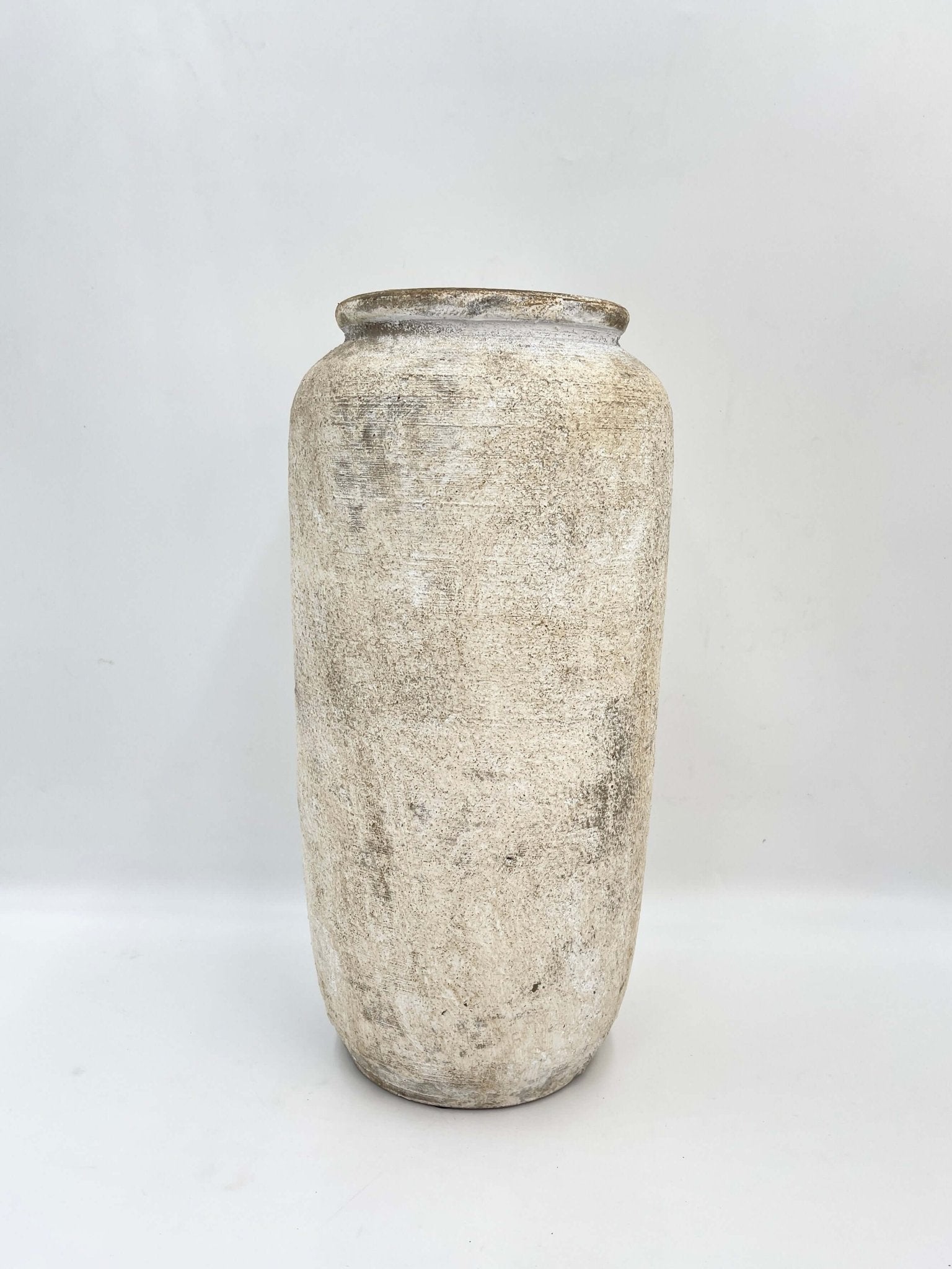 Rustic Style Floor Vase, Batu Sand Jug Vase in Multipe Sizes