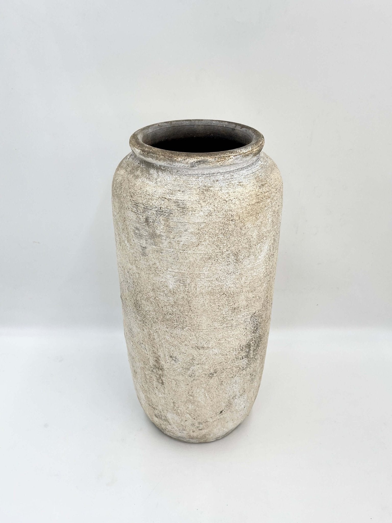Rustic Style Floor Vase, Batu Sand Jug Vase in Multipe Sizes