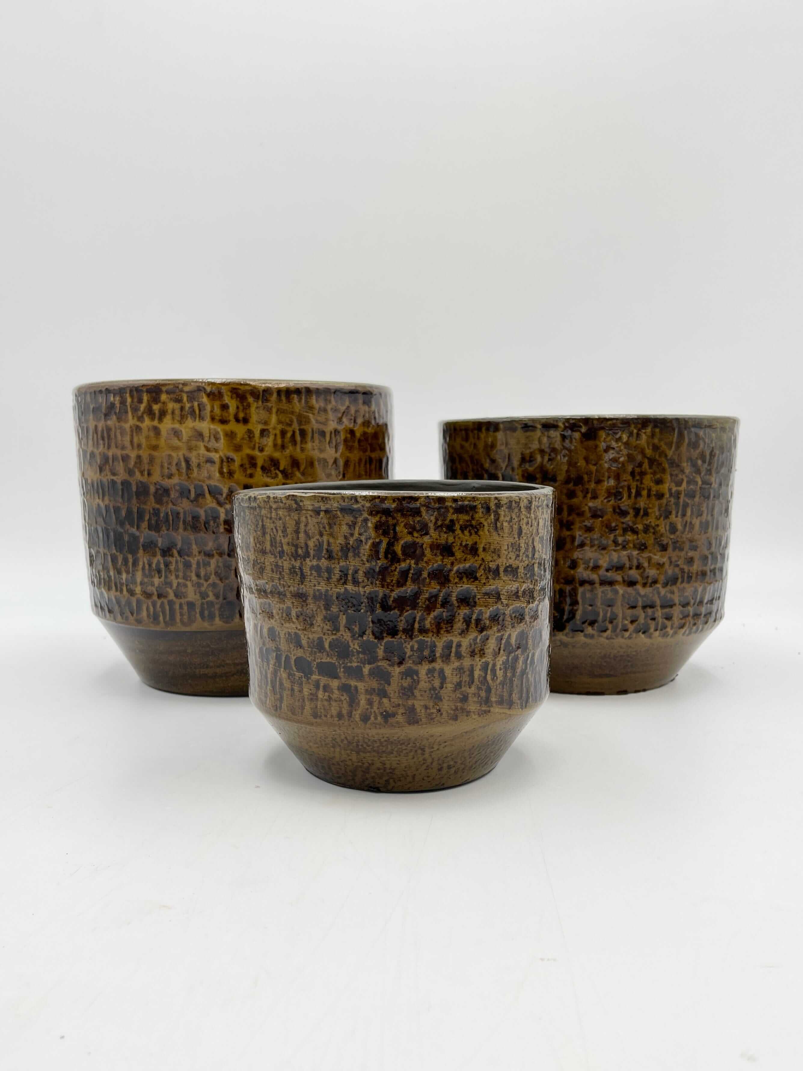 Sanna, Handmade Ceramic Plant Pots, Savanna, House Plant Pot in Multiple Sizes
