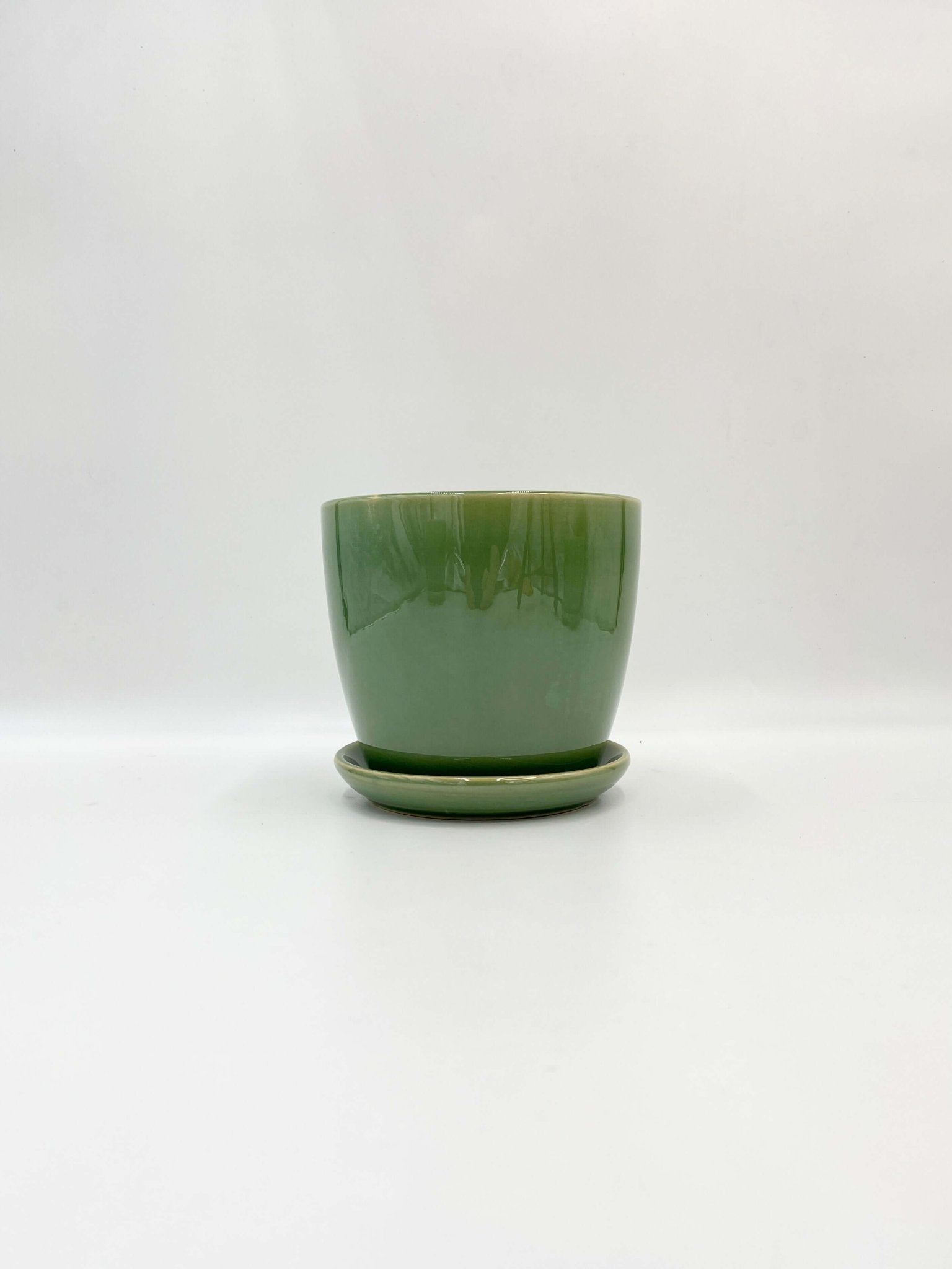 Sea Green Plant Pot Rico - 14cm- 20cm - Indoor & Outdoor